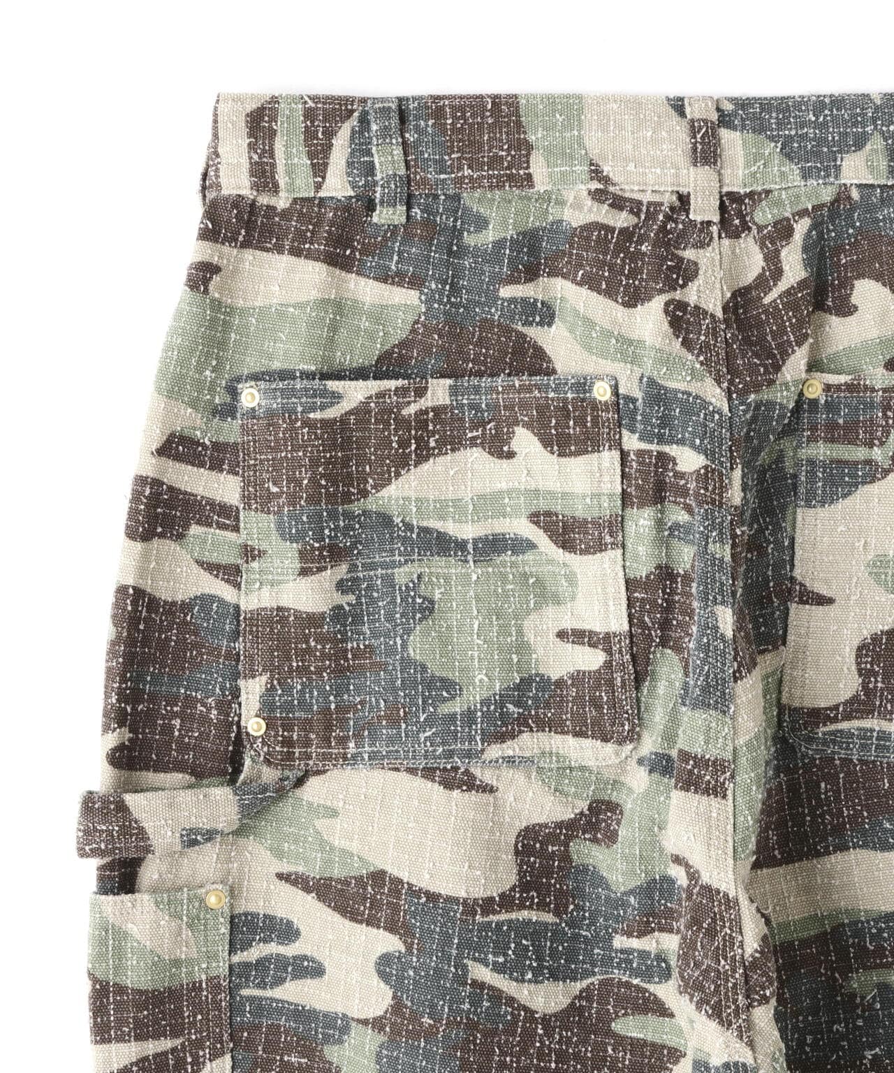 WHITELAND/ホワイトランド/CAMO DOUBLE KNEE PANTS