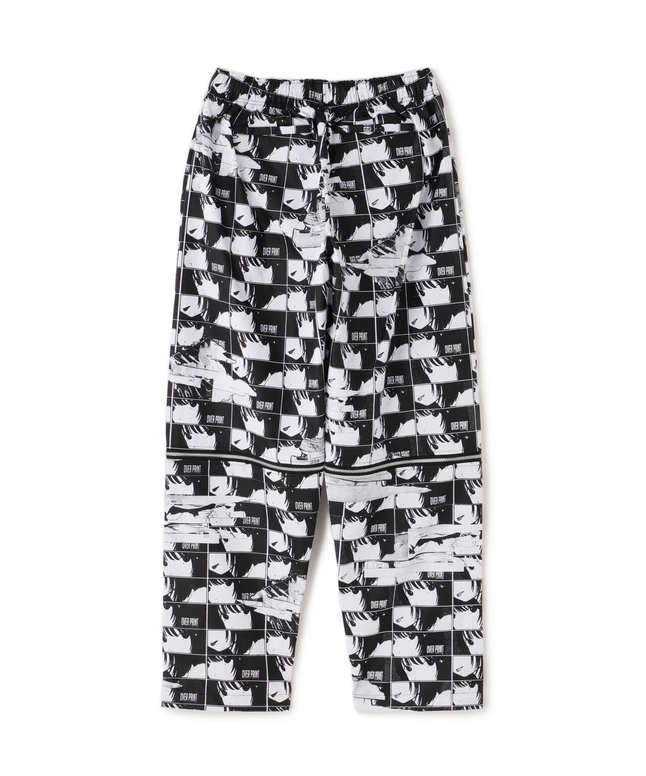 overprint/オーバープリント/FACE KNEE ZIP PANTS