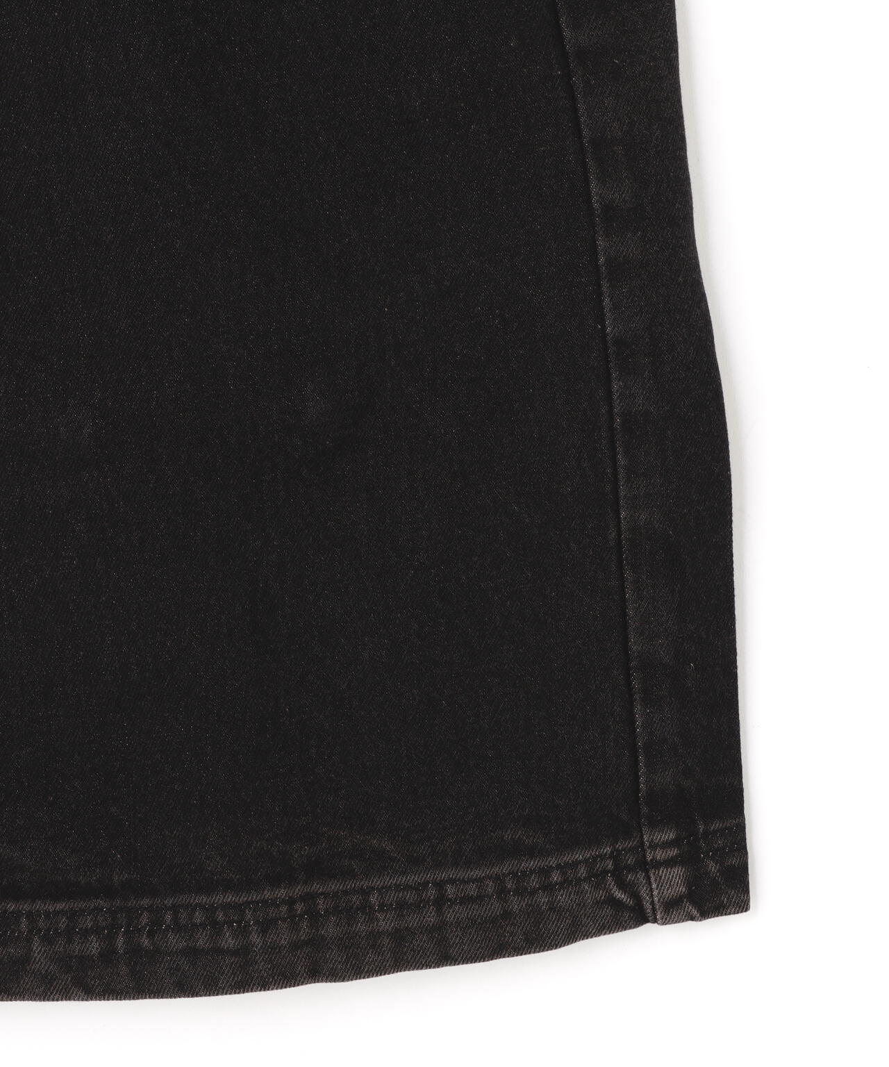BLR/ビーエルアール/KNEE POINT WASHED DENIM PANTS