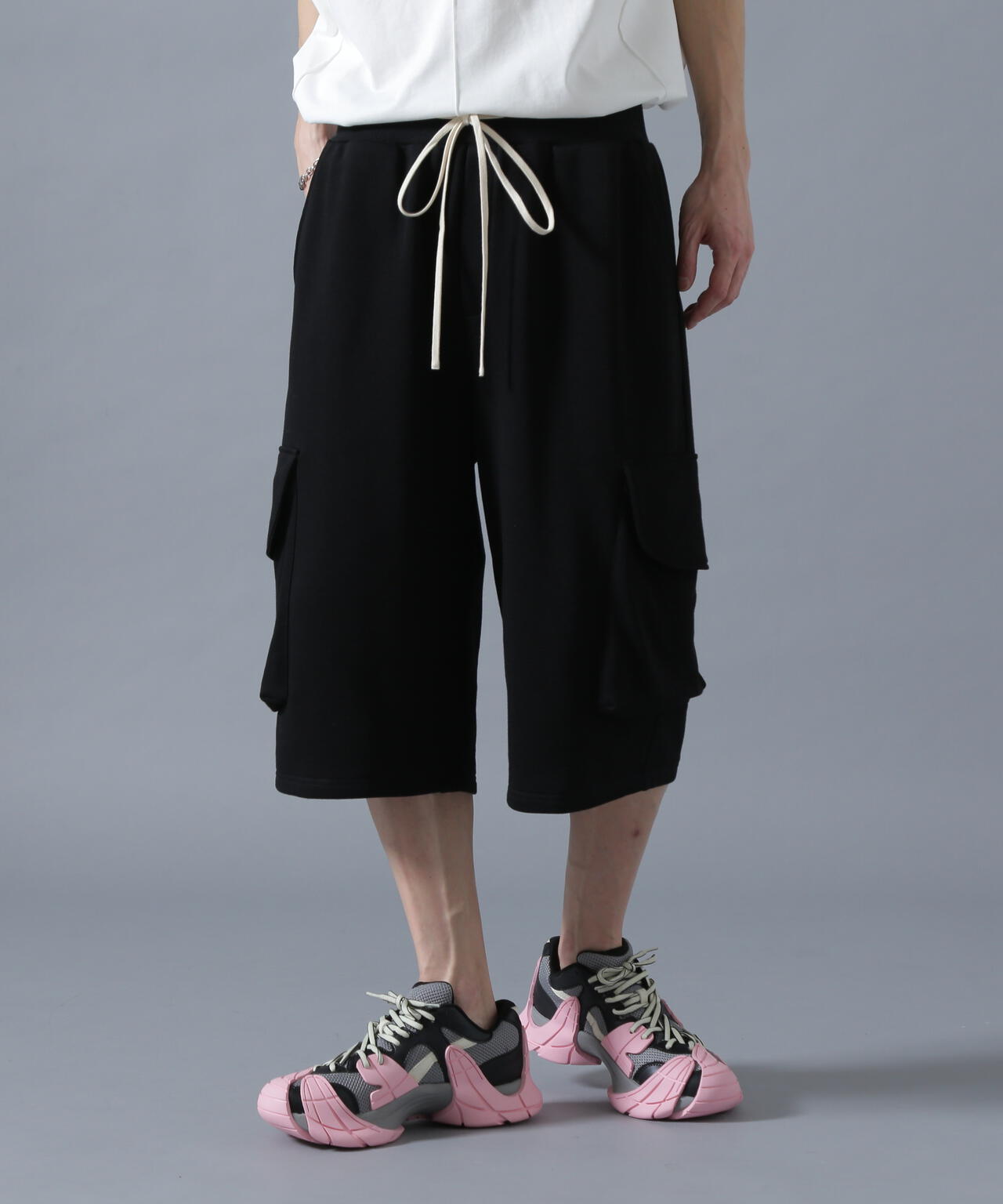DankeSchon/ダンケシェーン/CHEMICAL SWEAT CARGO SHORTS