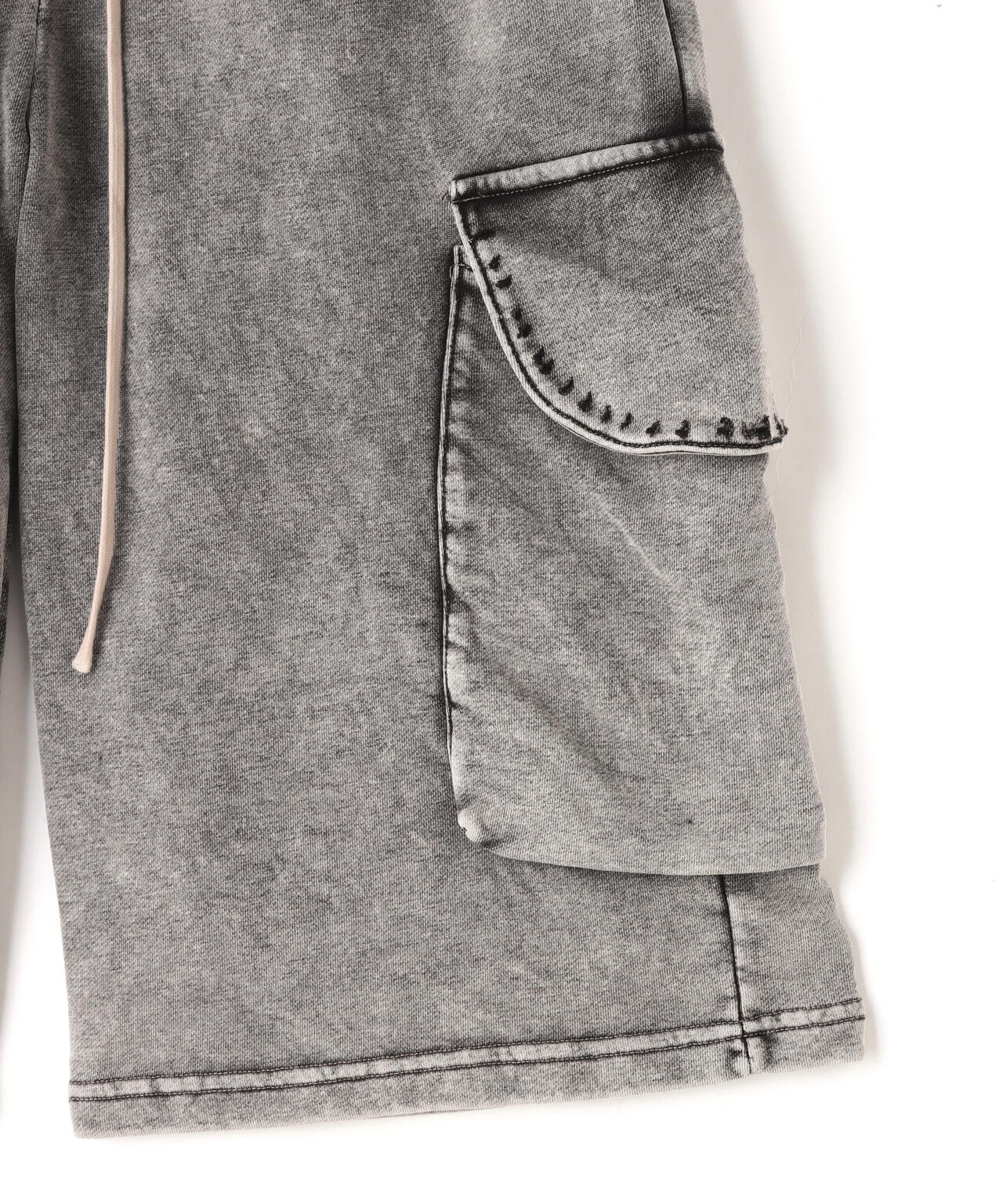 DankeSchon/ダンケシェーン/CHEMICAL SWEAT CARGO SHORTS