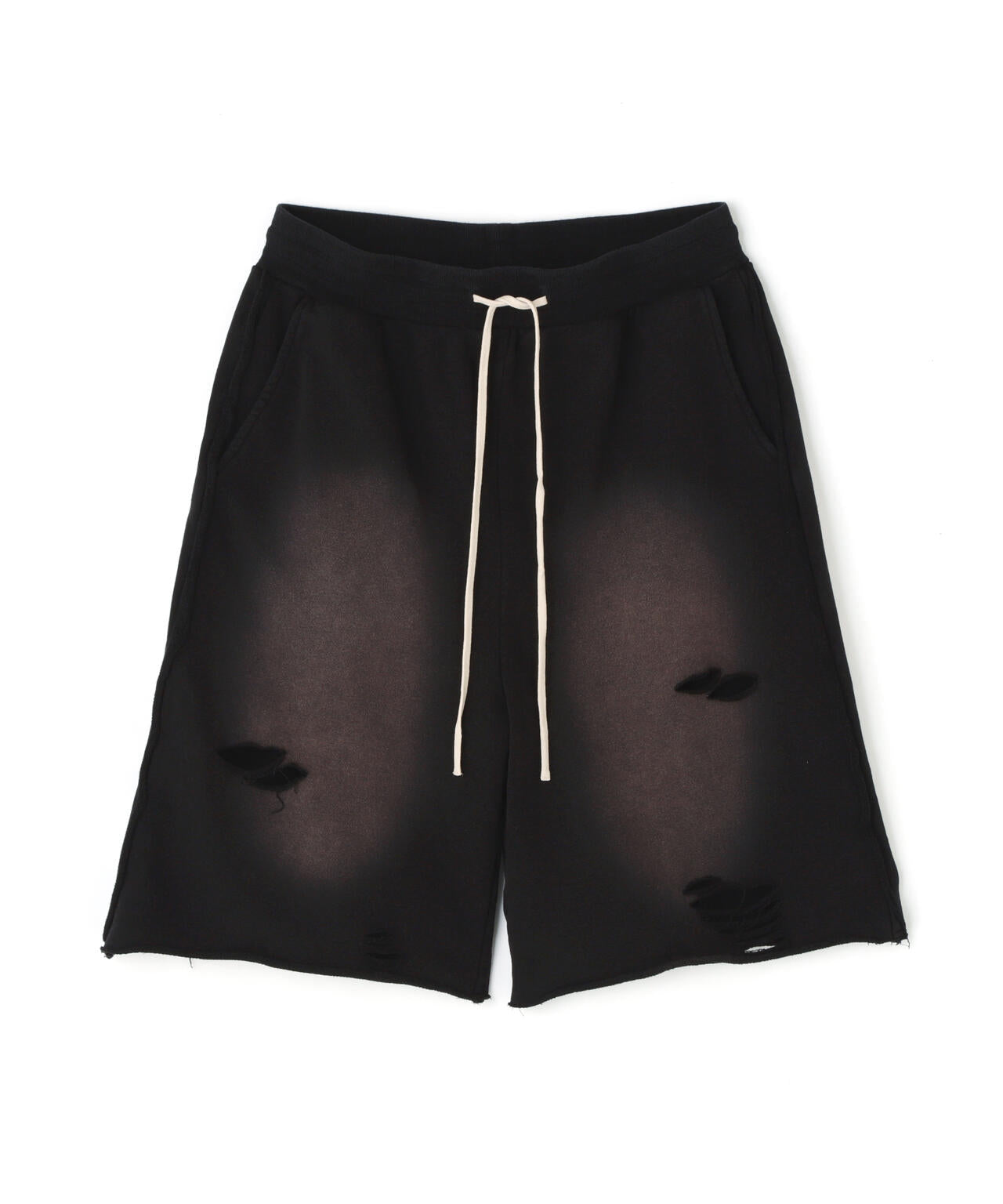 【WEB&DEPOT限定】DankeSchon/ダンケシェーン/DAMEGE SWEAT SHORTS