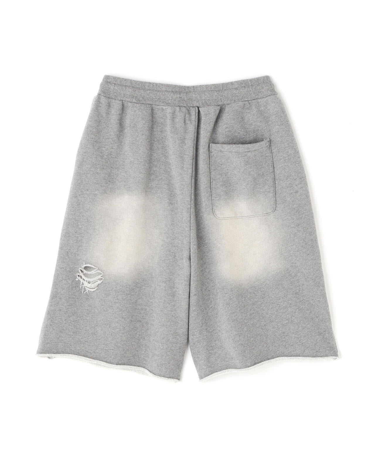 【WEB&DEPOT限定】DankeSchon/ダンケシェーン/DAMEGE SWEAT SHORTS