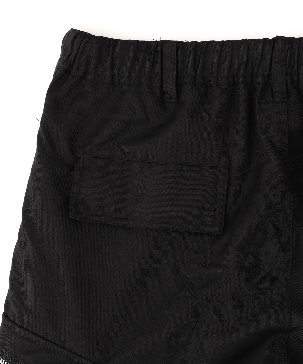 【WEB&DEPOT限定】DankeSchon/ダンケシェーン/POLY TWILL ZIP CARGO SHORTS