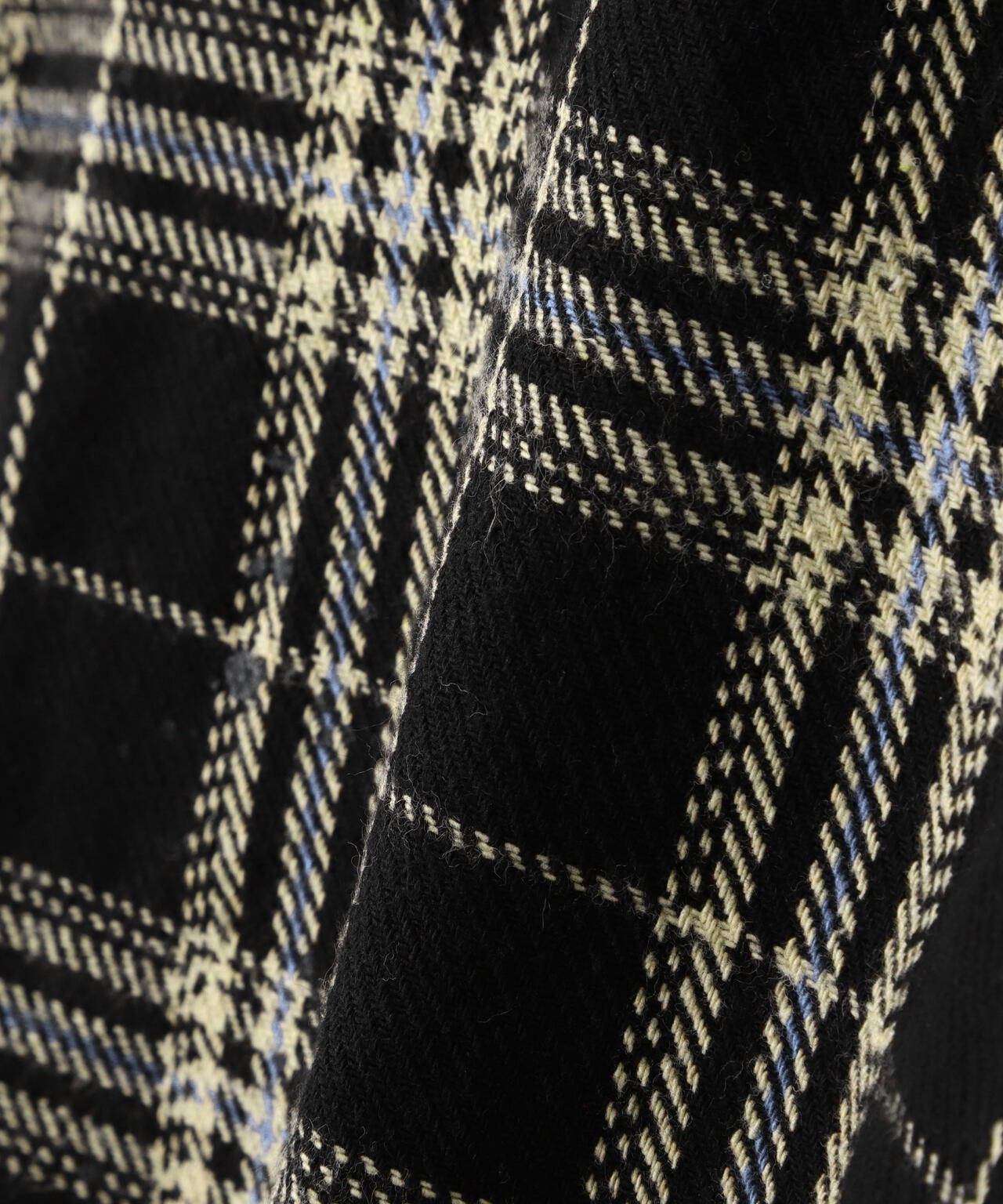 DankeSchon/ダンケシェーン/STUDS FLANNEL CHECK L/S SHIRTS