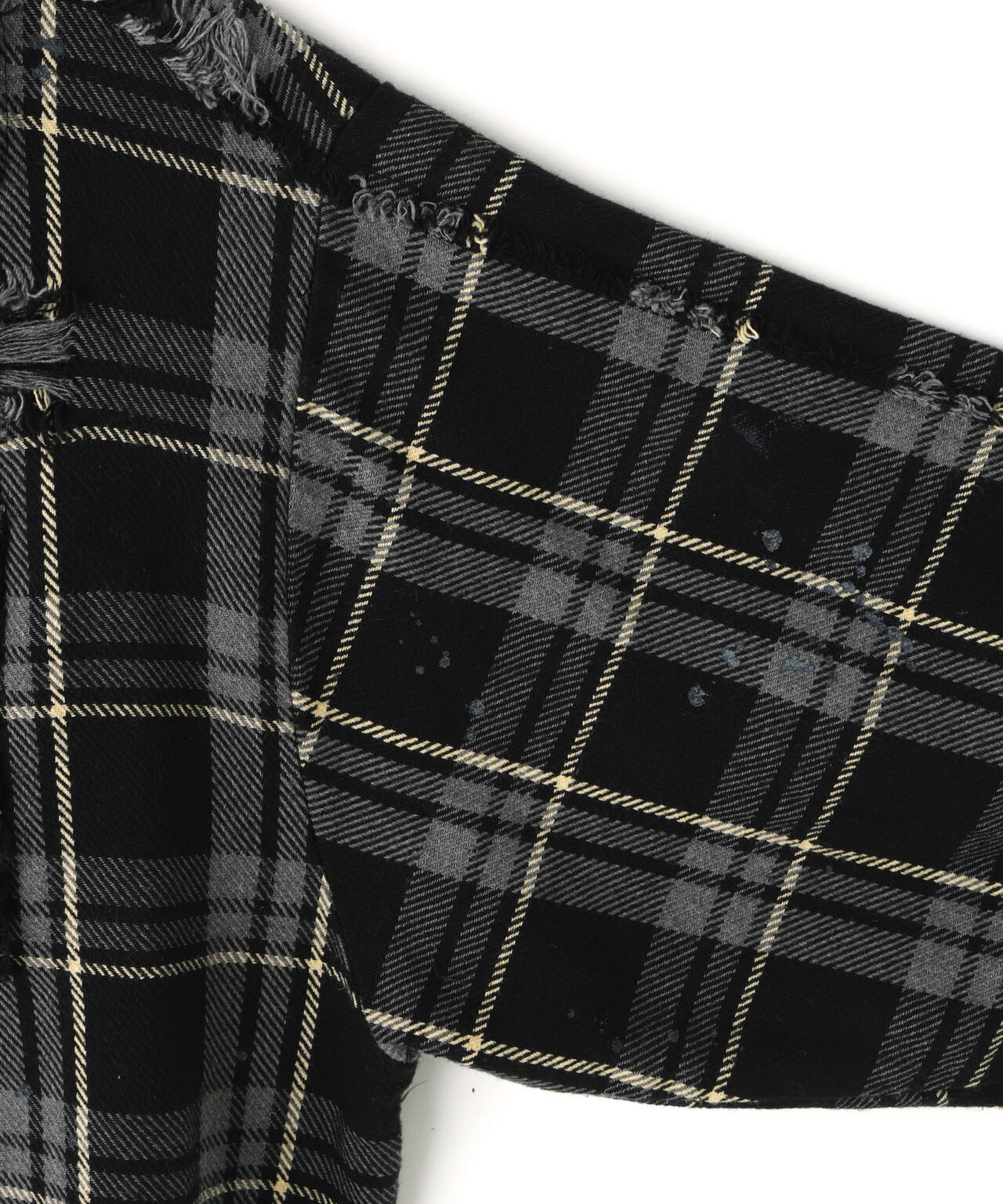 DankeSchon/ダンケシェーン/STUDS FLANNEL CHECK L/S SHIRTS