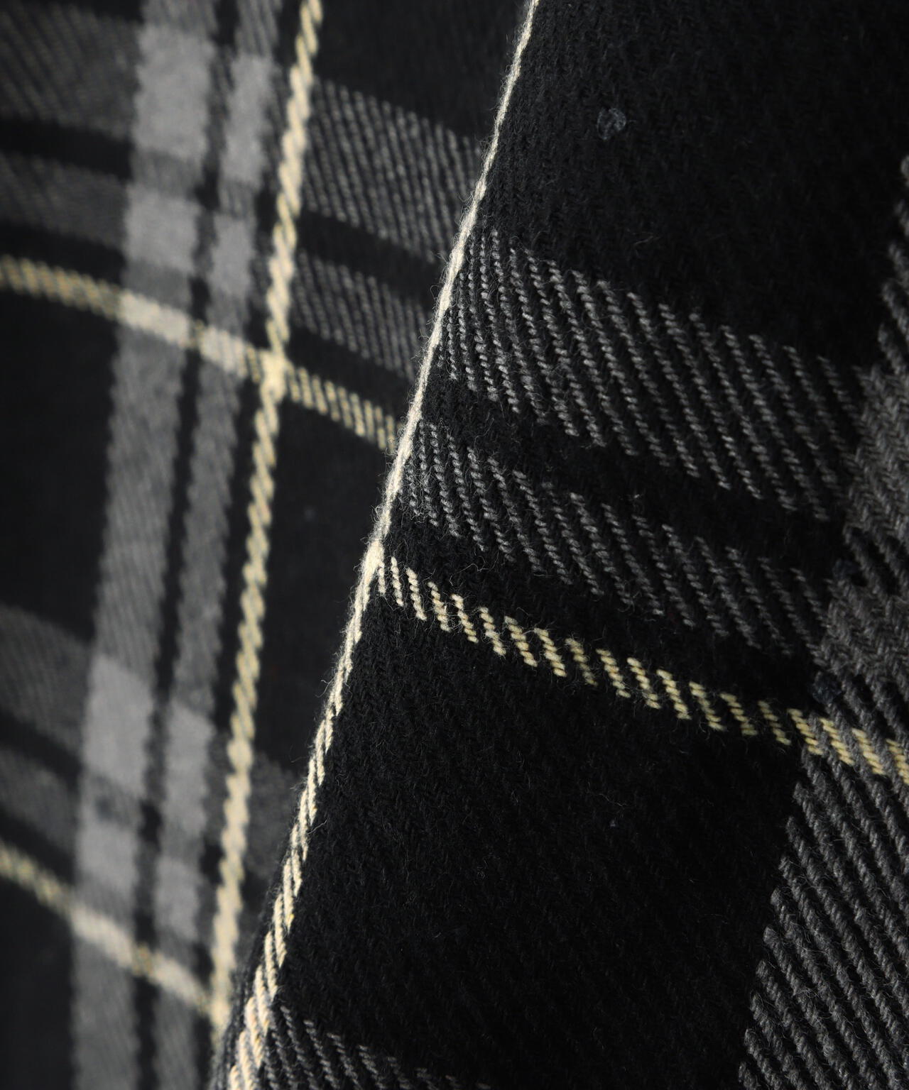 DankeSchon/ダンケシェーン/STUDS FLANNEL CHECK L/S SHIRTS