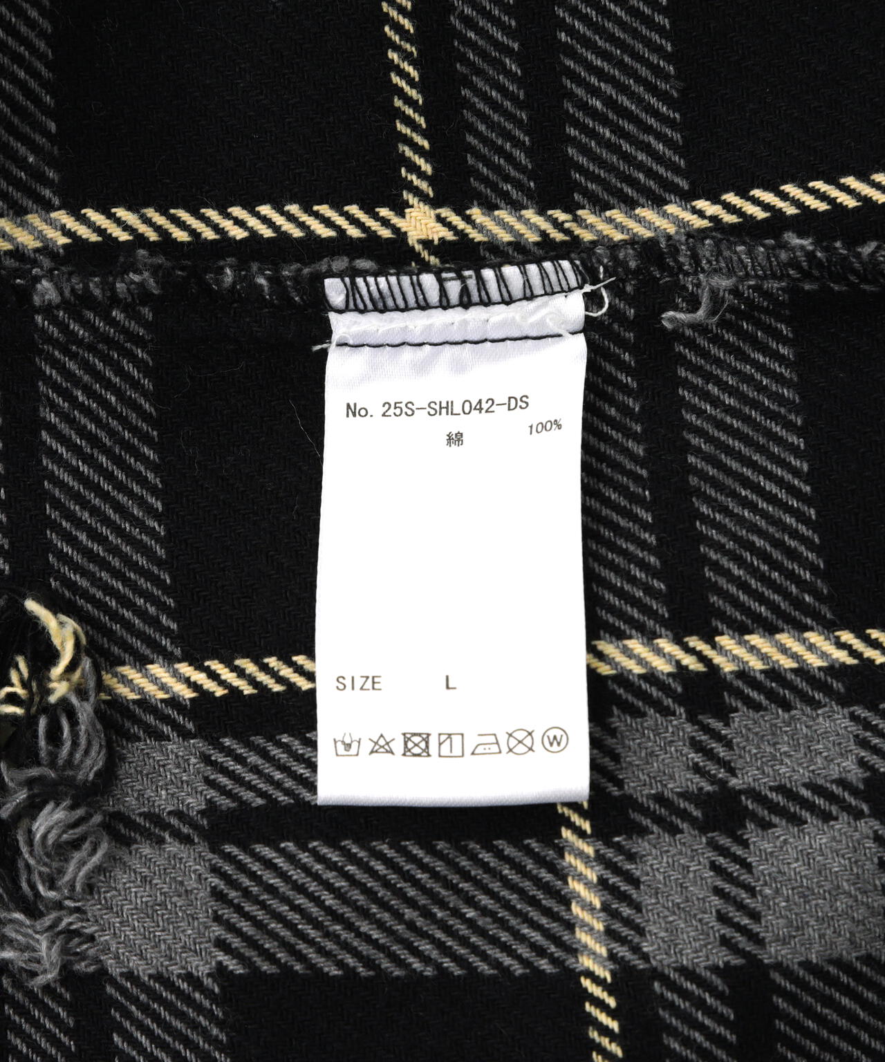DankeSchon/ダンケシェーン/STUDS FLANNEL CHECK L/S SHIRTS