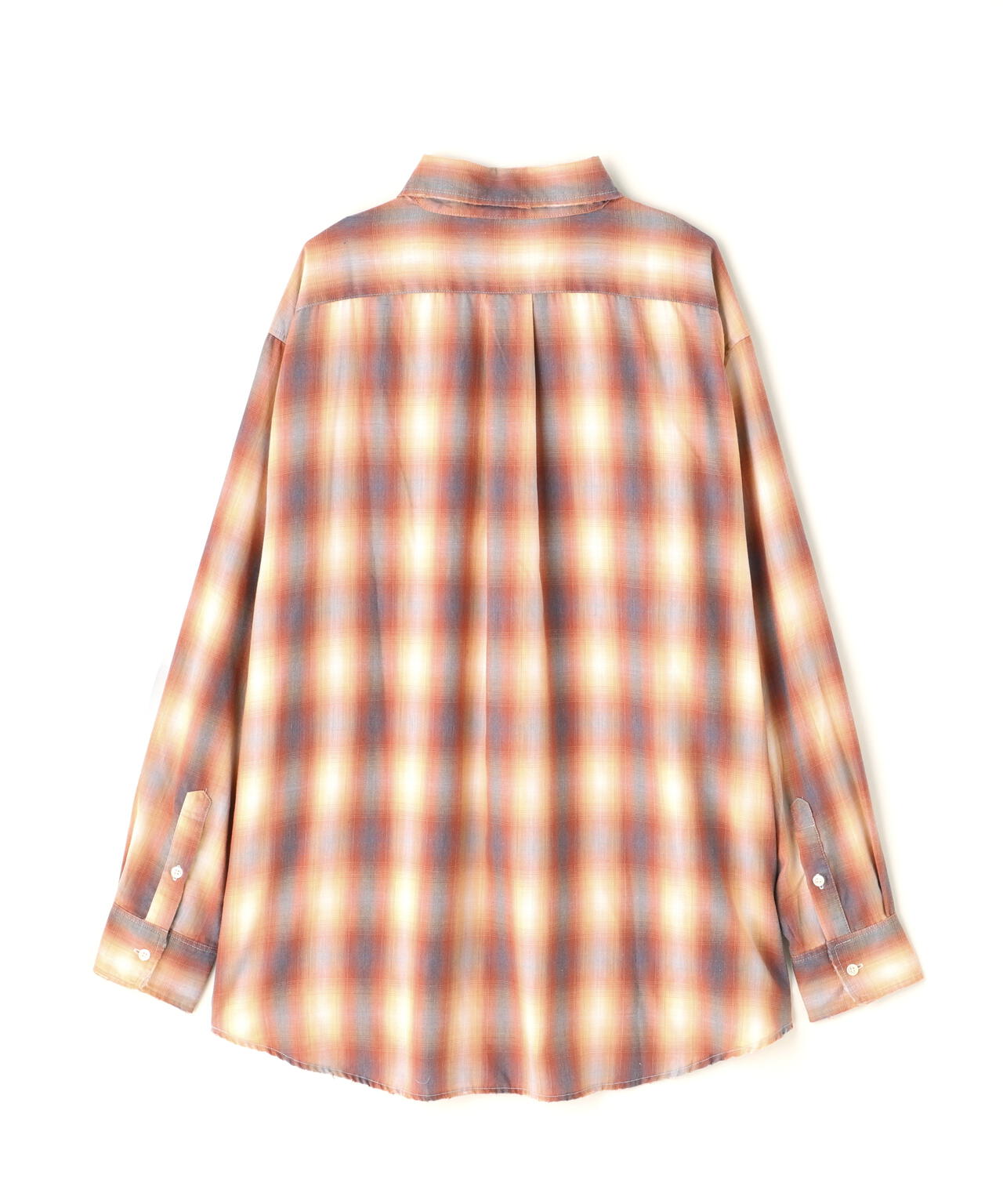 WHITELAND/ホワイトランド/DAMEGE CHECK SHIRT