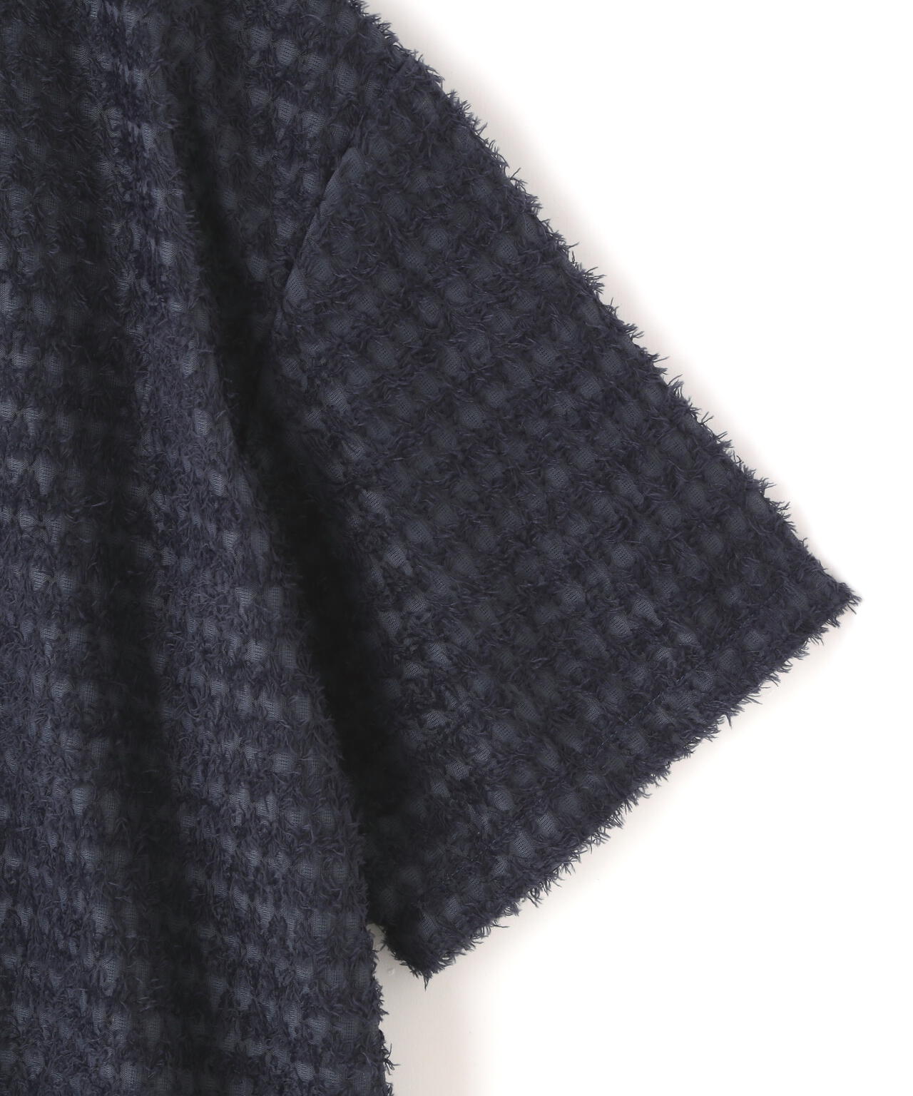 DankeSchon/ダンケシェーン/SHEER SHAGGY JACQUARED S/S SHIRTS