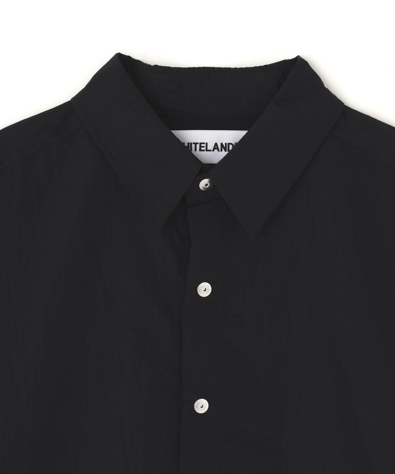WHITELAND/ホワイトランド/NYLON S/S SHIRT