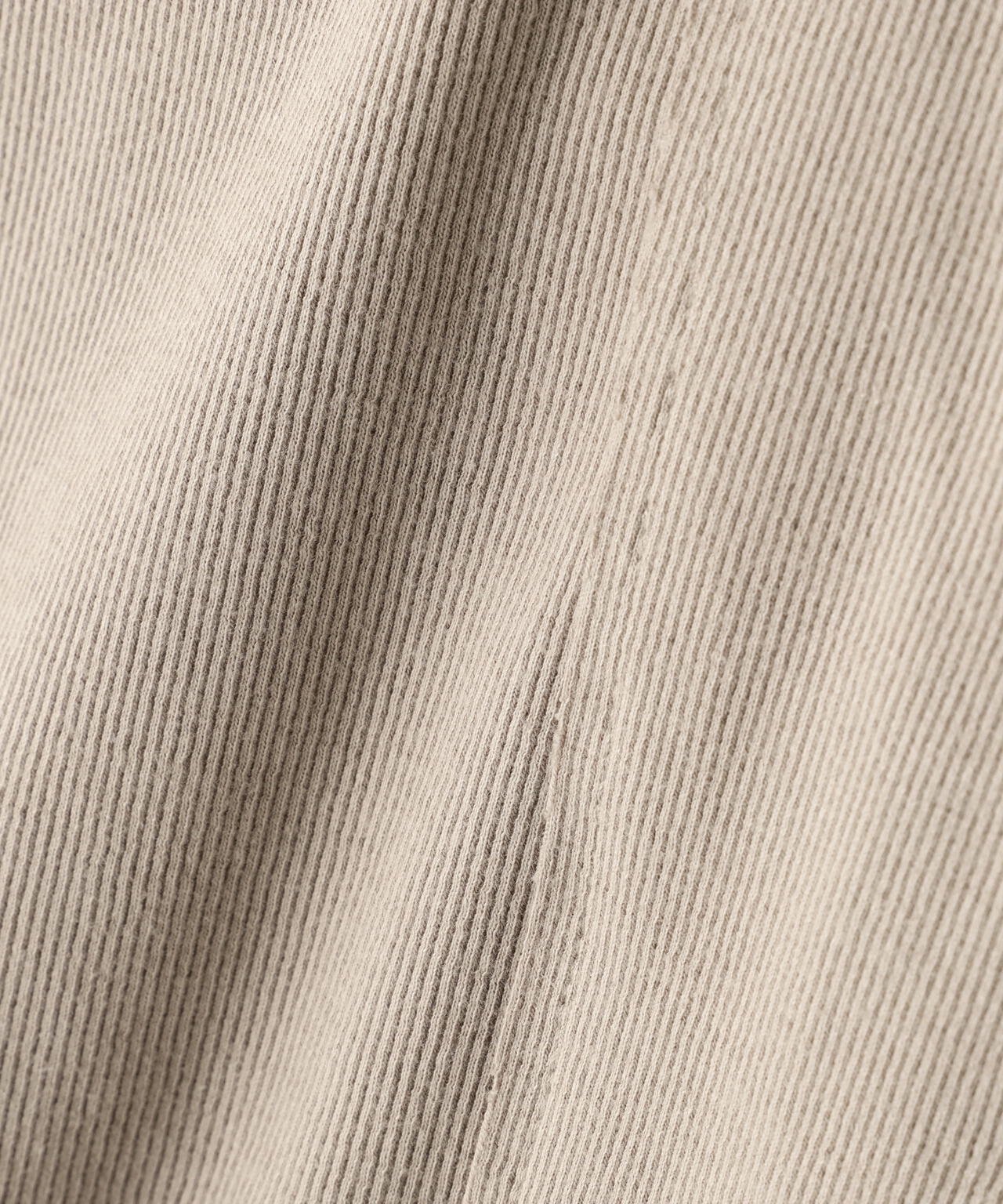WHITELAND/ホワイトランド/RIB STAND ZIP LS TEE