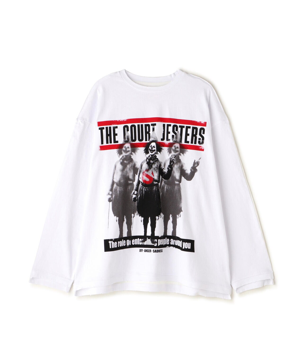 DankeSchon/ダンケシェーン/SWITCH L/S TEE COURTJESTERS
