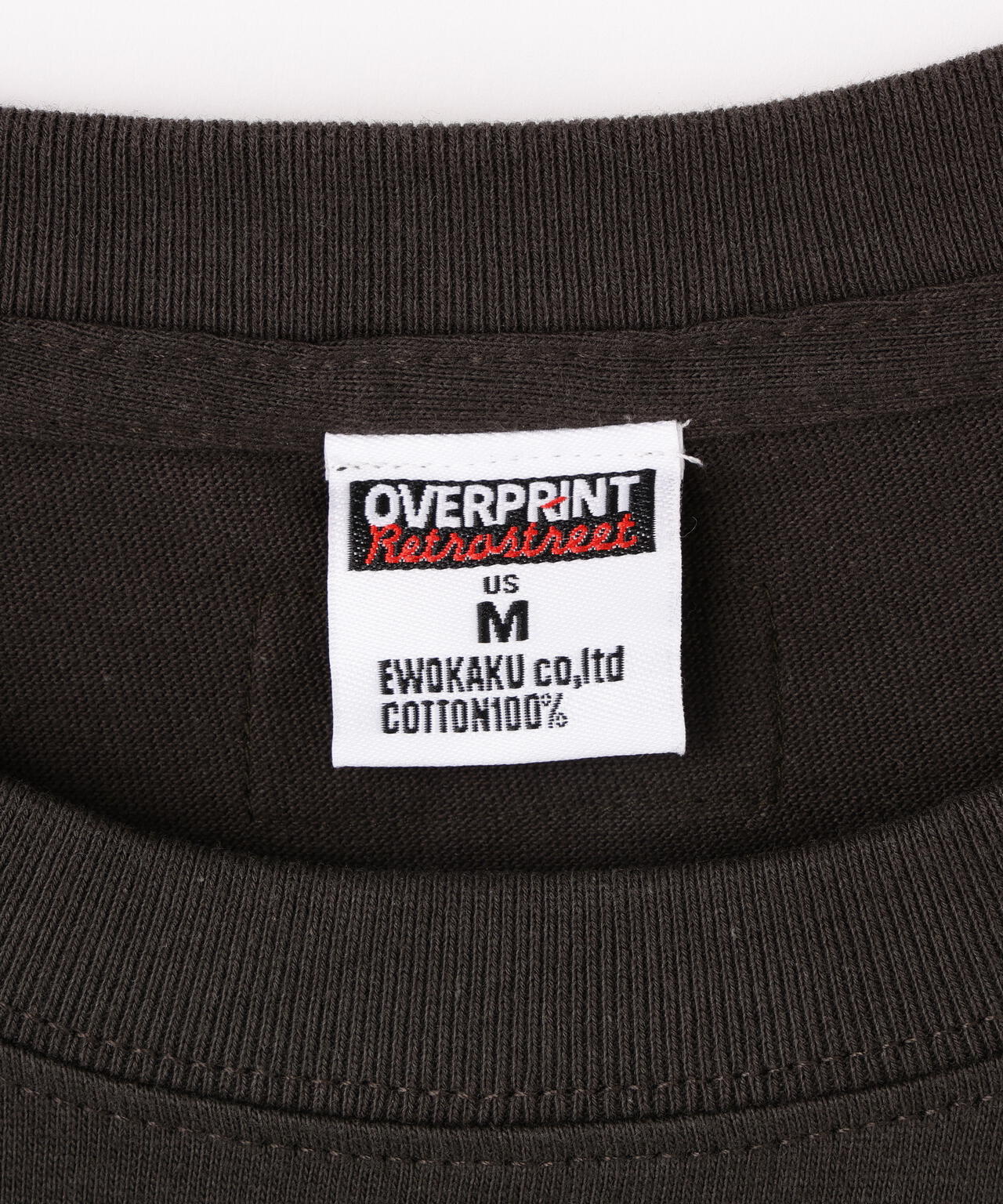 overprint/オーバープリント/パン L/S TEE