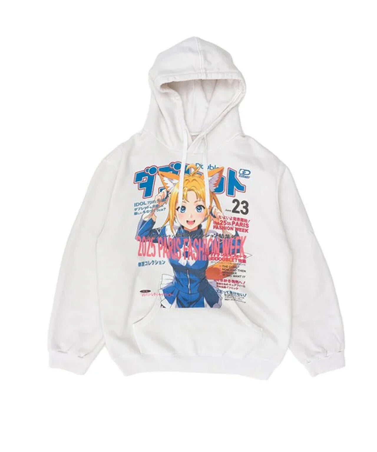 doublet/ダブレット/ANIME PRINT HOODIE