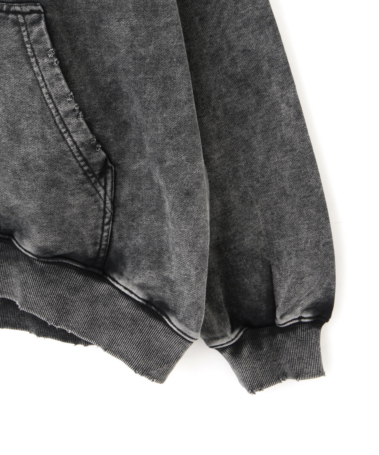 SUPPLIER/サプライヤー/【LHP EXCLUSIVE】VINTAGE WASH PIERCED ZIP HOODIE