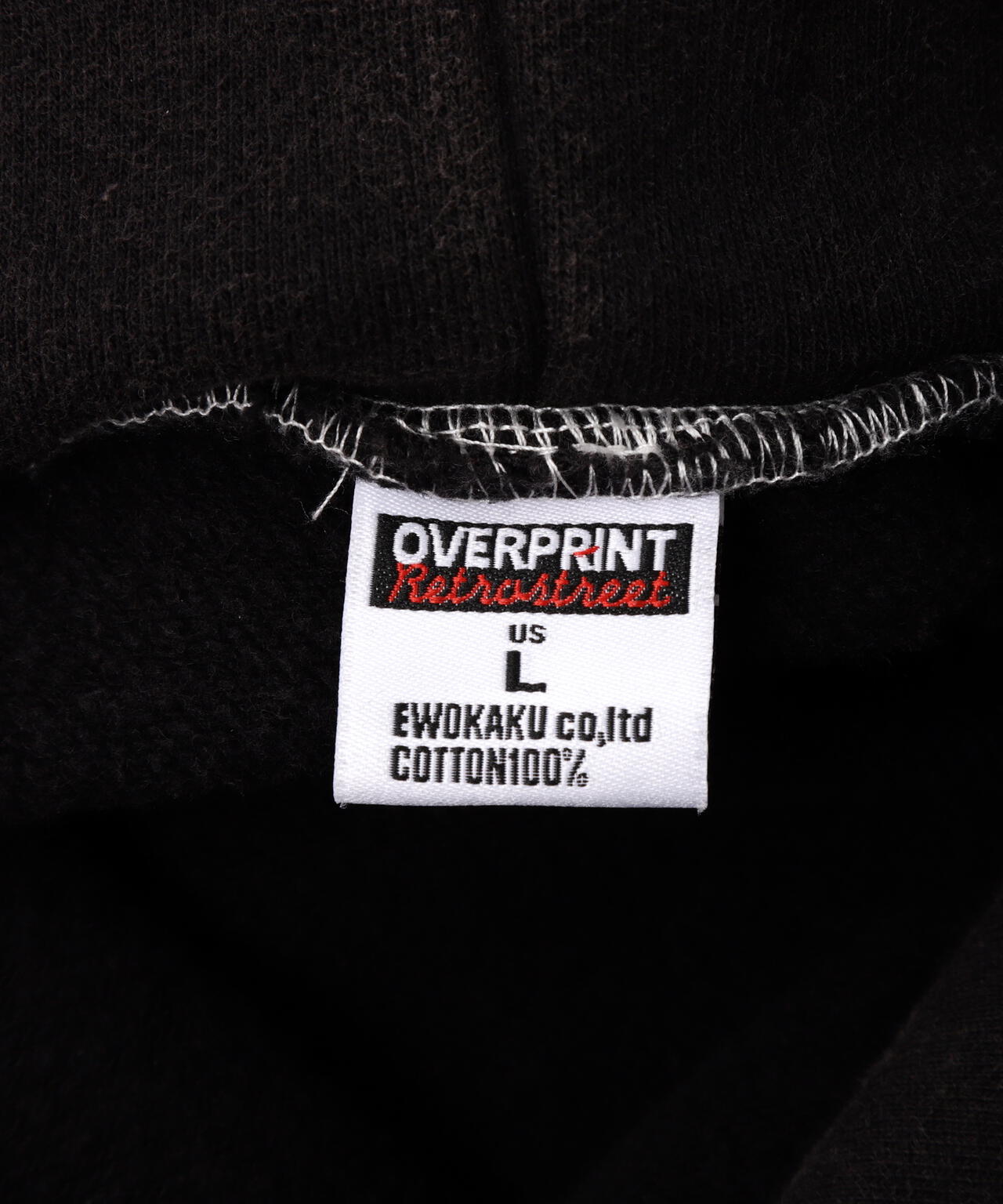 overprint/オーバープリント/PUPPET HOODIE