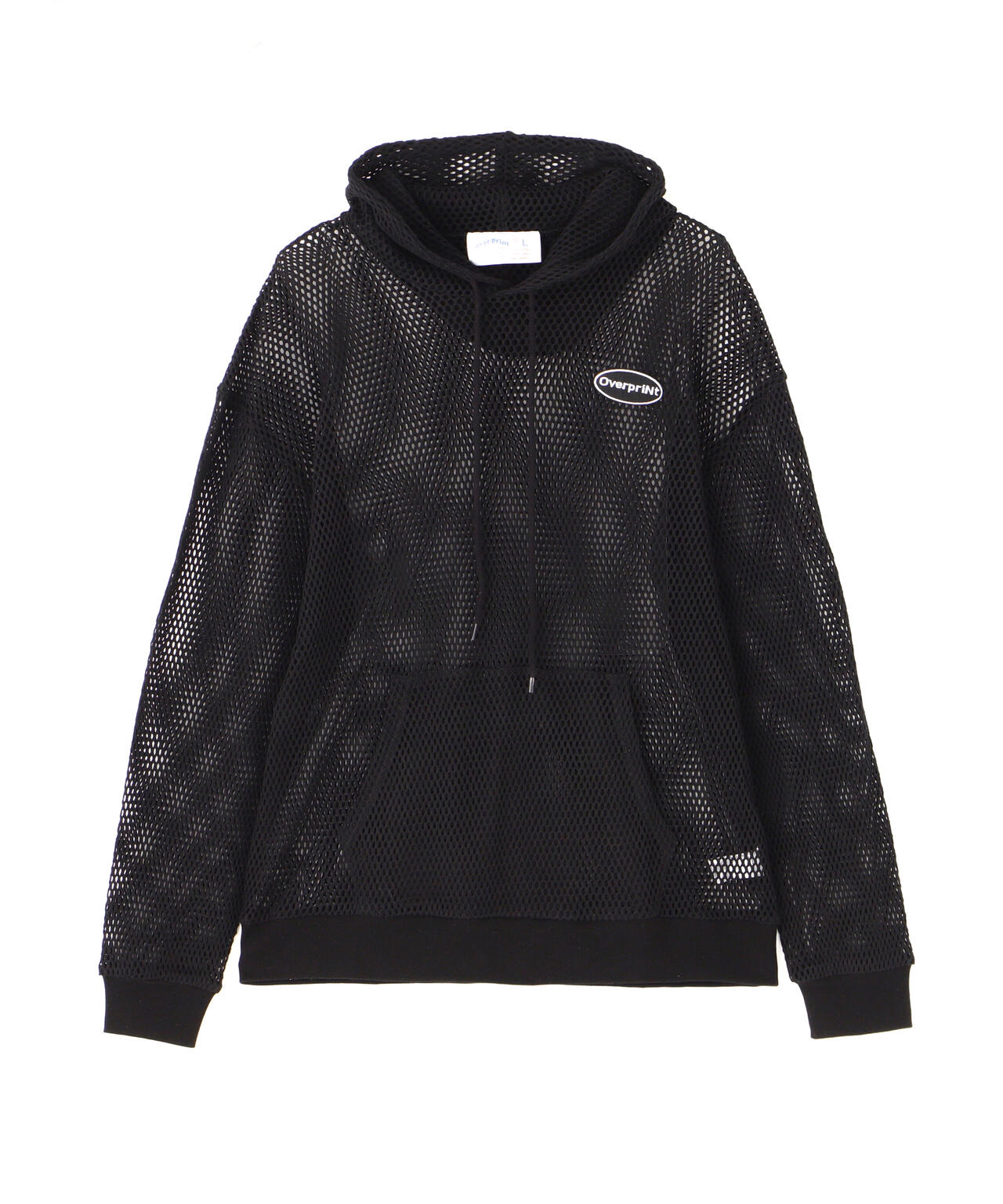 overprint/オーバープリント/MESH HOODIE
