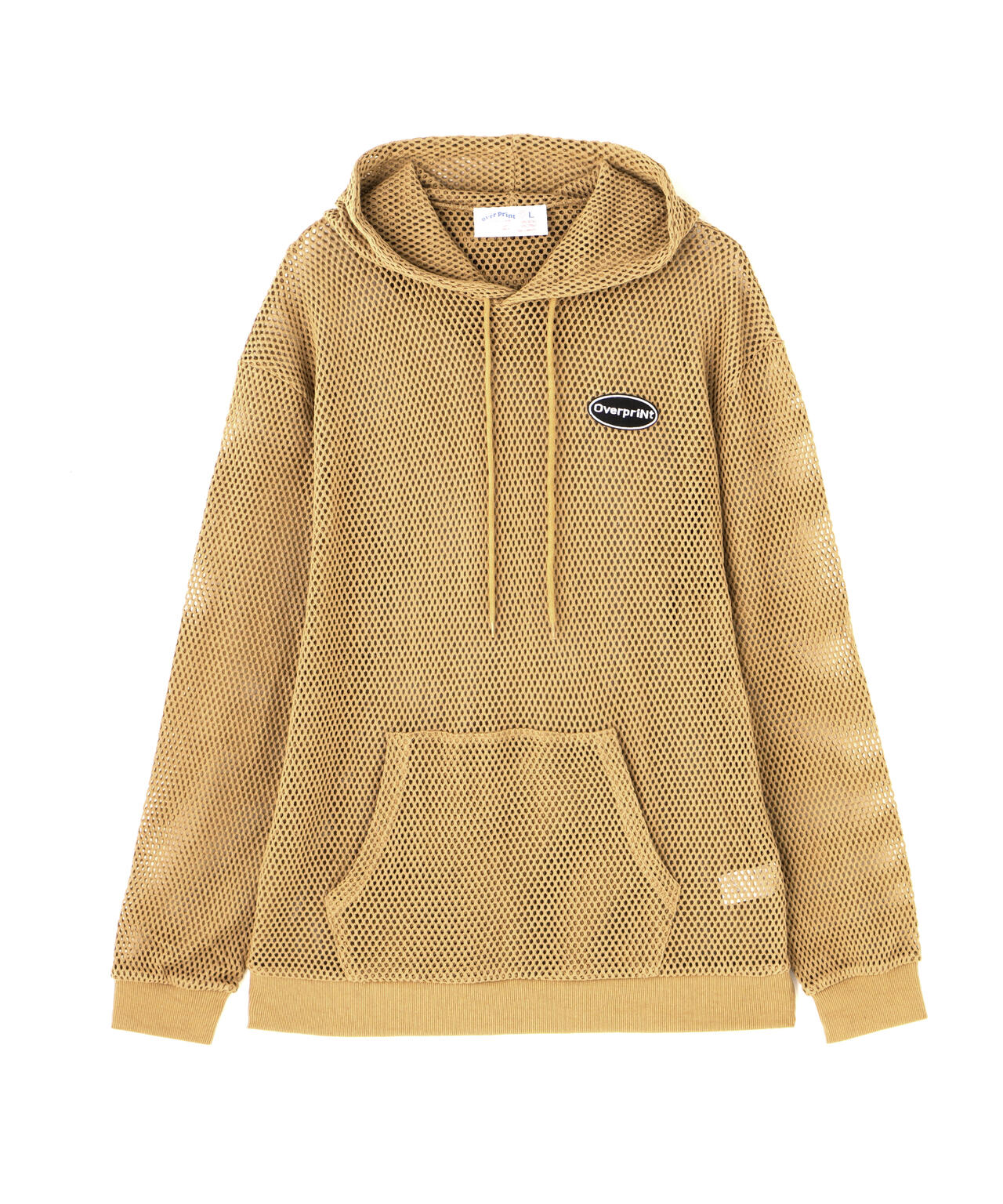 overprint/オーバープリント/MESH HOODIE