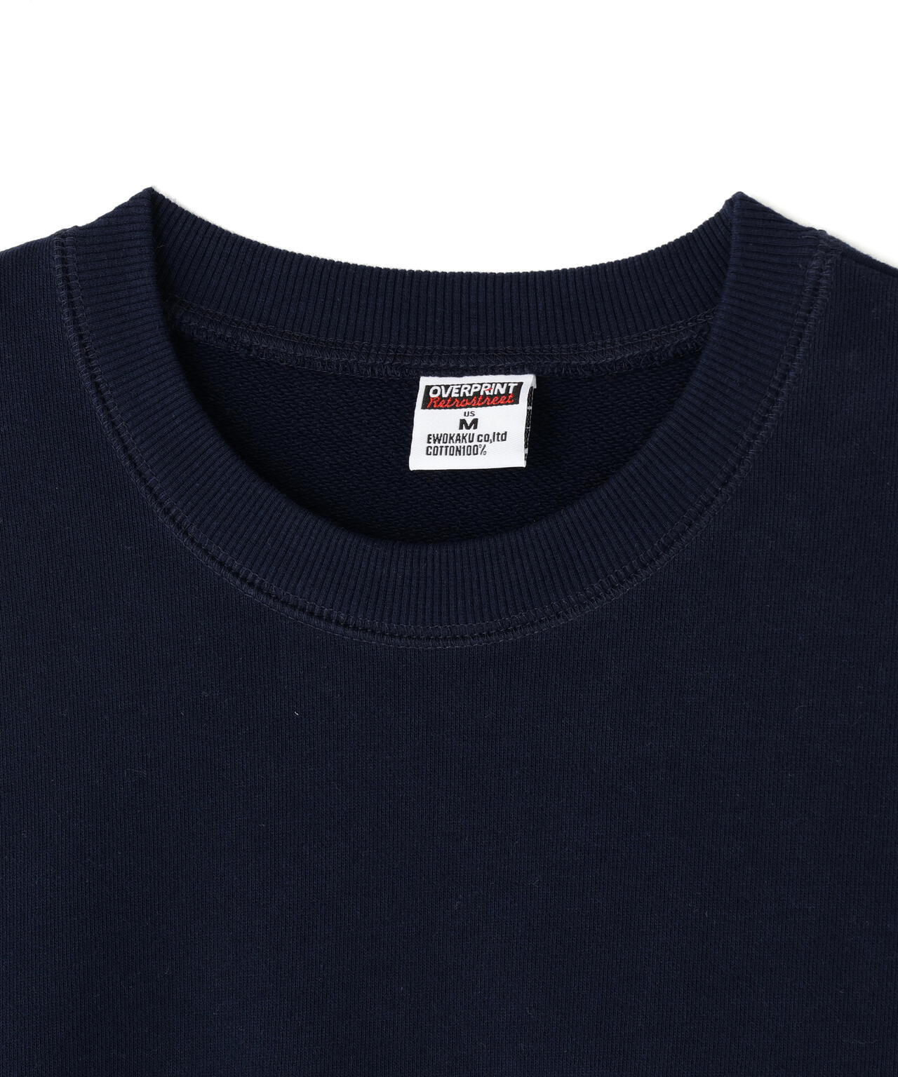 overprint/オーバープリント/NAENANO BACK PILE SWEATSHIRTS 1