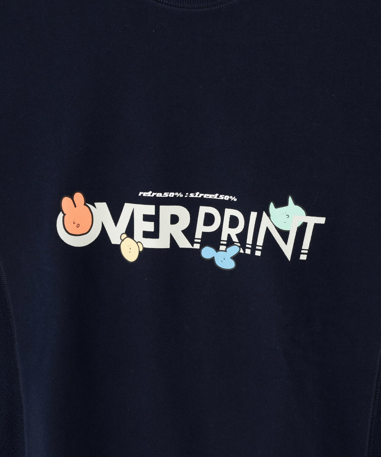 overprint/オーバープリント/NAENANO BACK PILE SWEATSHIRTS 1