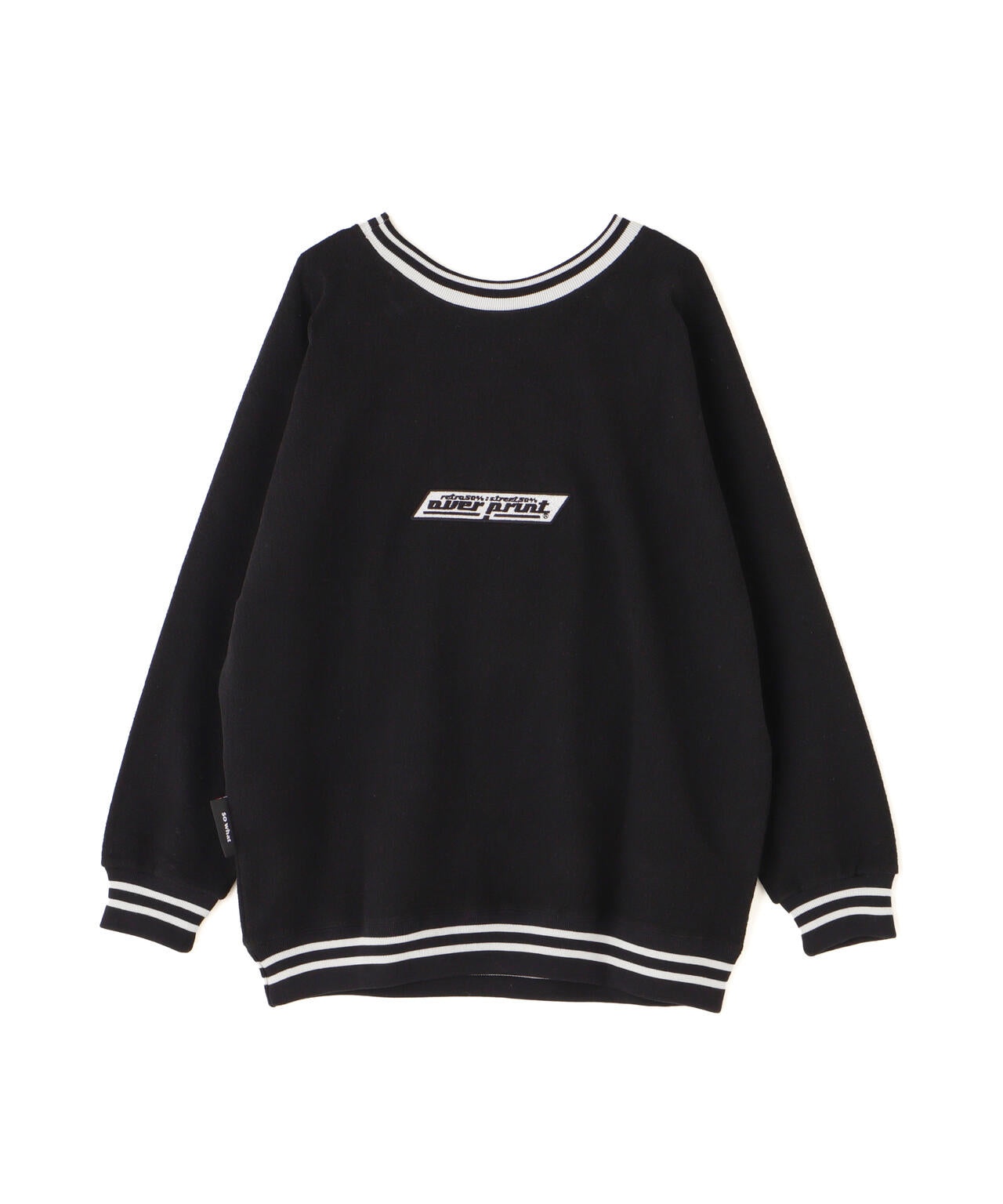 overprint/オーバープリント/OVER DOLMAN SWEATSHIRTS