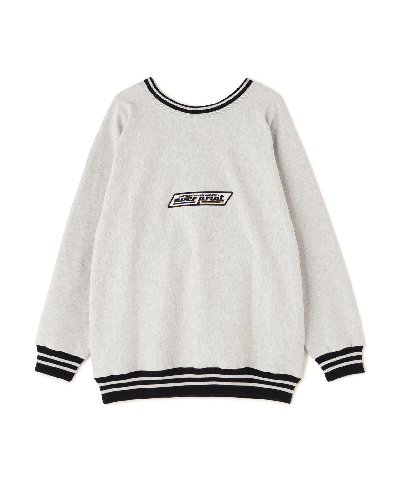 overprint/オーバープリント/OVER DOLMAN SWEATSHIRTS