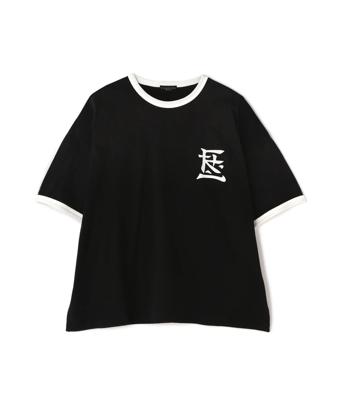 F-LAGSTUF-F/フラグスタフ/RINGER TEE（KANJI LOGO）