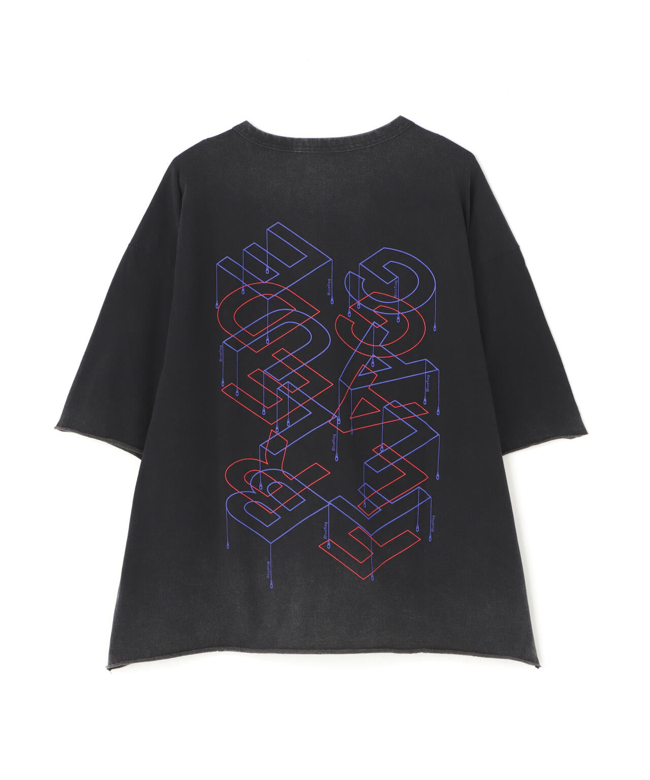 DankeSchon/ダンケシェーン/CUTOFF S/S TEE REDFLAG