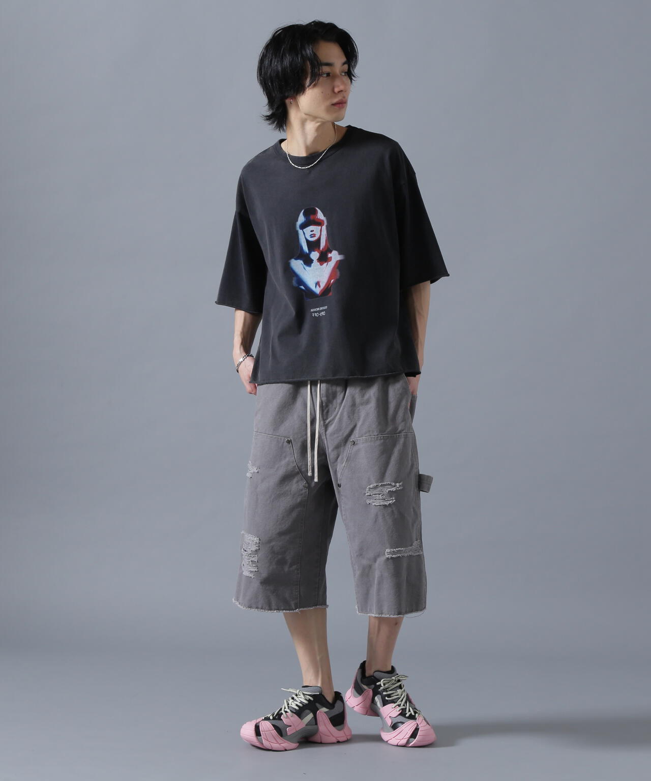DankeSchon/ダンケシェーン/CUTOFF S/S TEE WOMEN