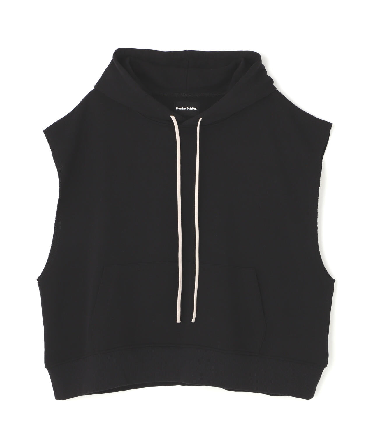 DankeSchon/ダンケシェーン/CHEMICAL SWEAT NOSLEEVE HOODIE