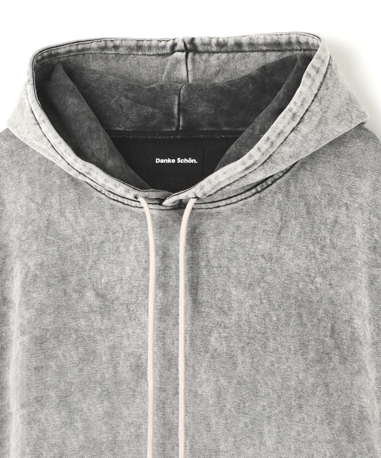DankeSchon/ダンケシェーン/CHEMICAL SWEAT NOSLEEVE HOODIE