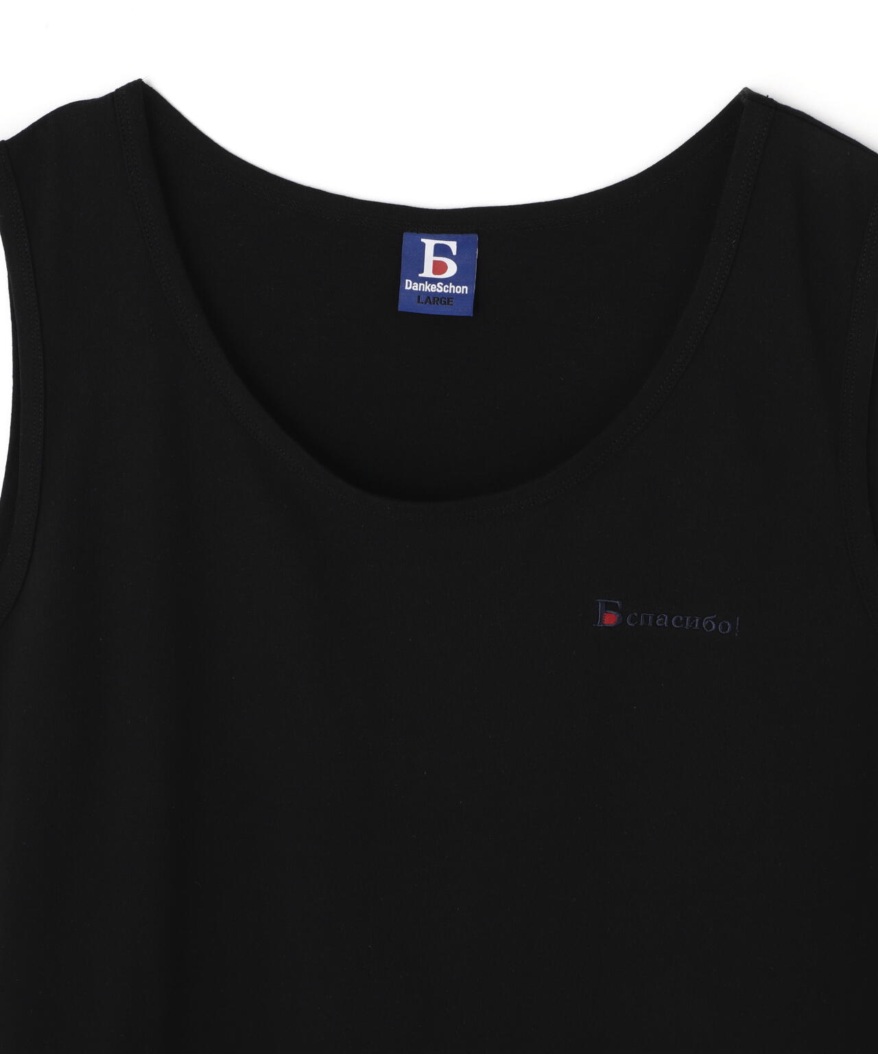 【WEB&DEPOT限定】DankeSchon/ダンケシェーン/16OE TANKTOP LOGO