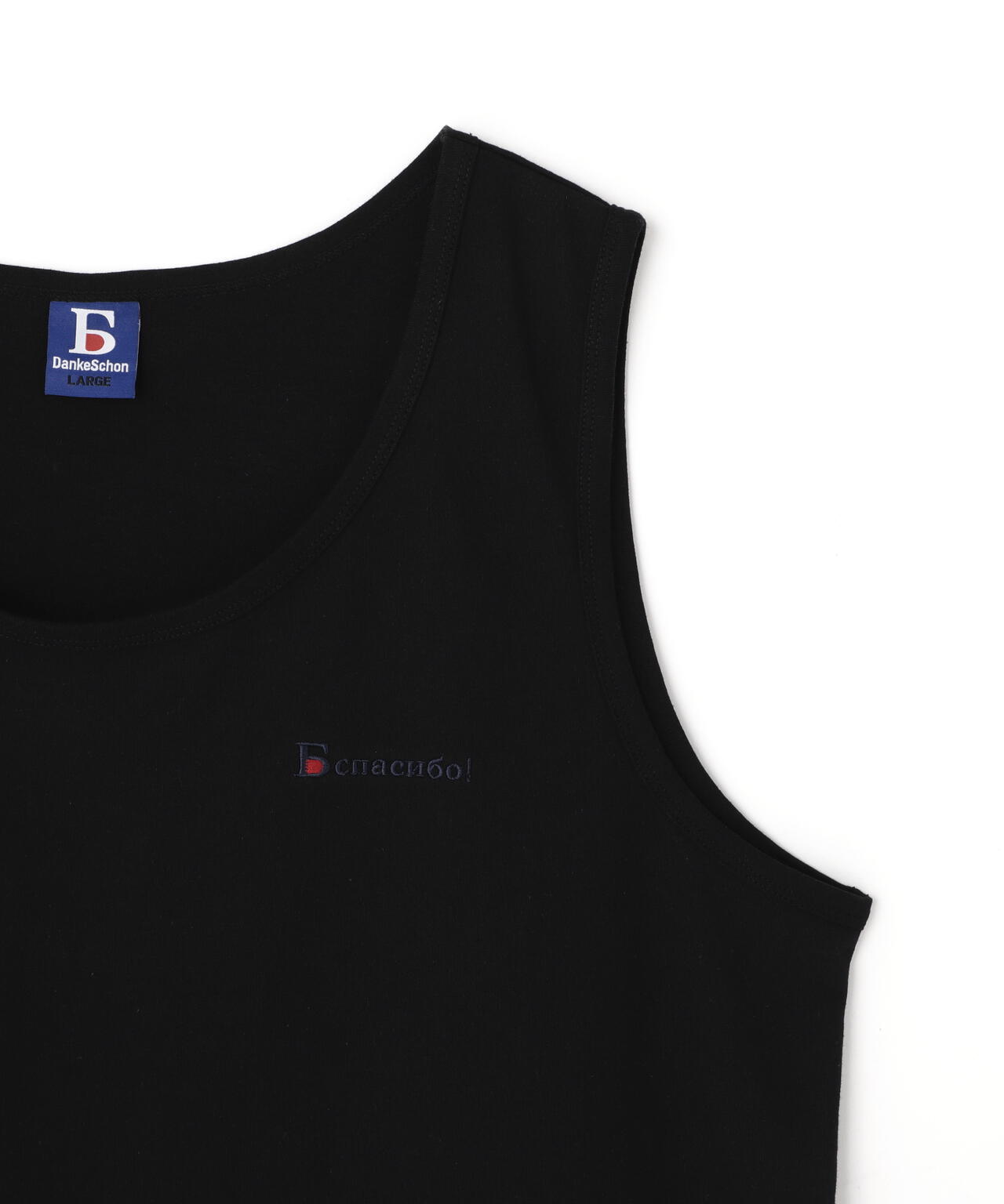 【WEB&DEPOT限定】DankeSchon/ダンケシェーン/16OE TANKTOP LOGO