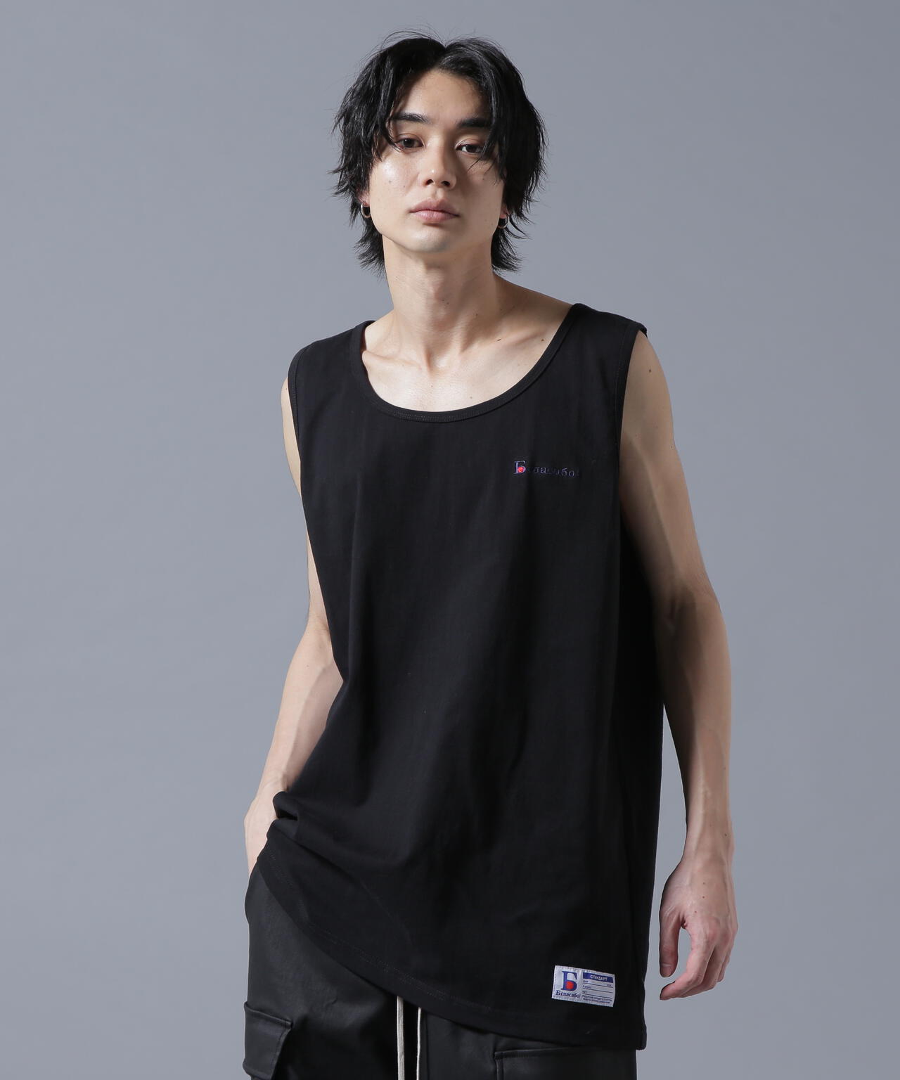 【WEB&DEPOT限定】DankeSchon/ダンケシェーン/16OE TANKTOP LOGO