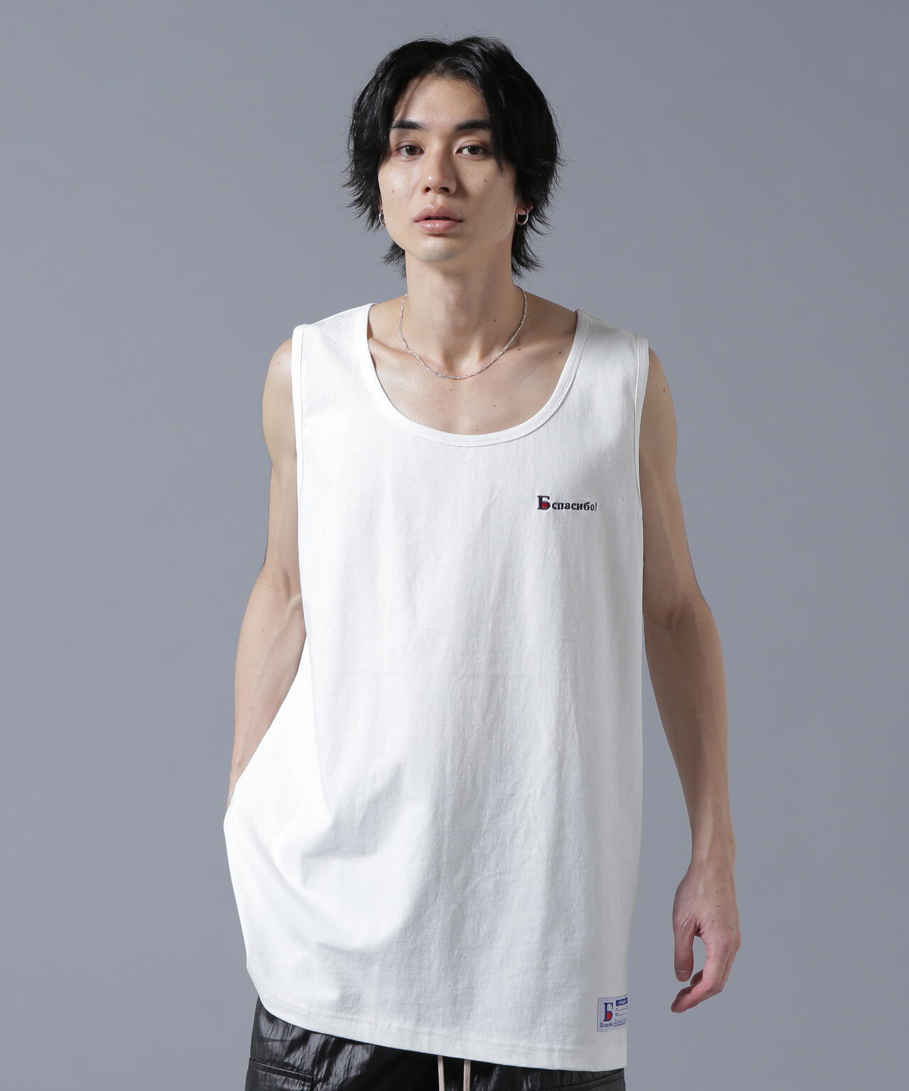 【WEB&DEPOT限定】DankeSchon/ダンケシェーン/16OE TANKTOP LOGO