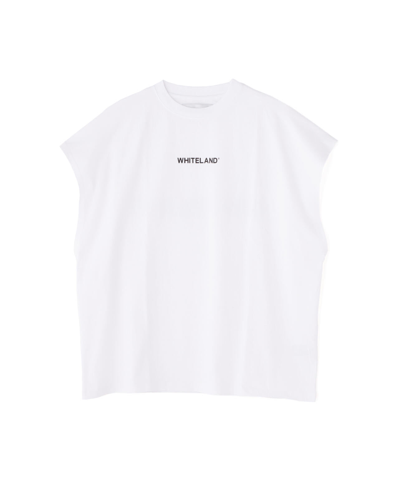 【WEB&DEPOT限定】WHITELAND/ホワイトランド/OWL LOGO NOSLEEVE TEE