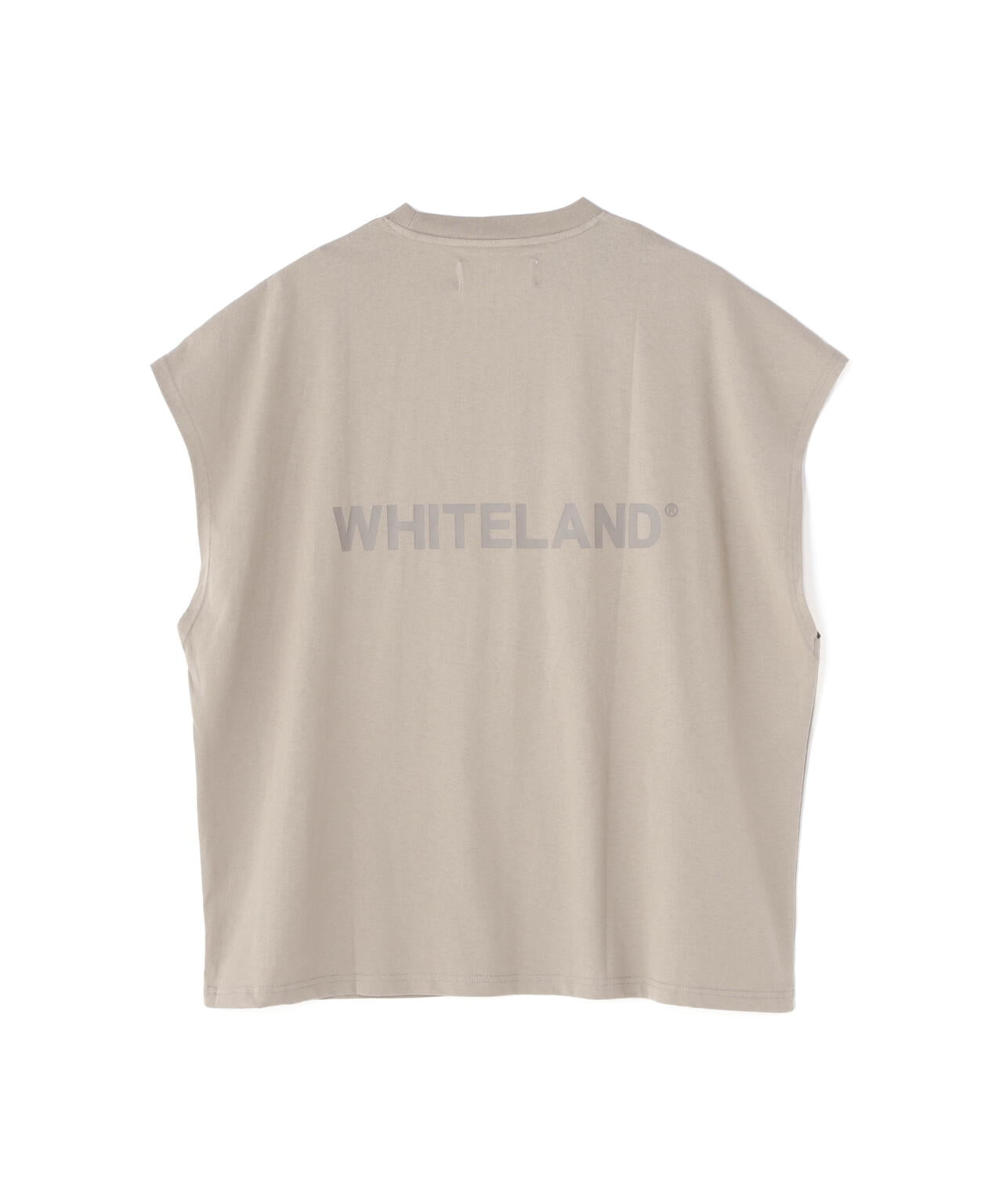 【WEB&DEPOT限定】WHITELAND/ホワイトランド/OWL LOGO NOSLEEVE TEE