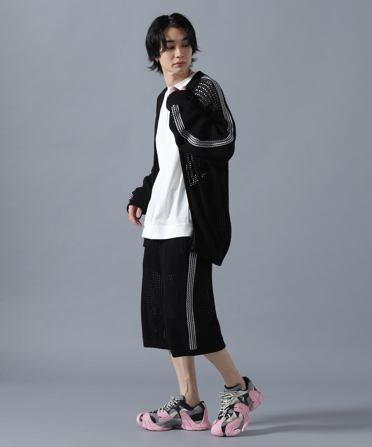 DankeSchon/ダンケシェーン/MESHKNIT TRACK JACKET