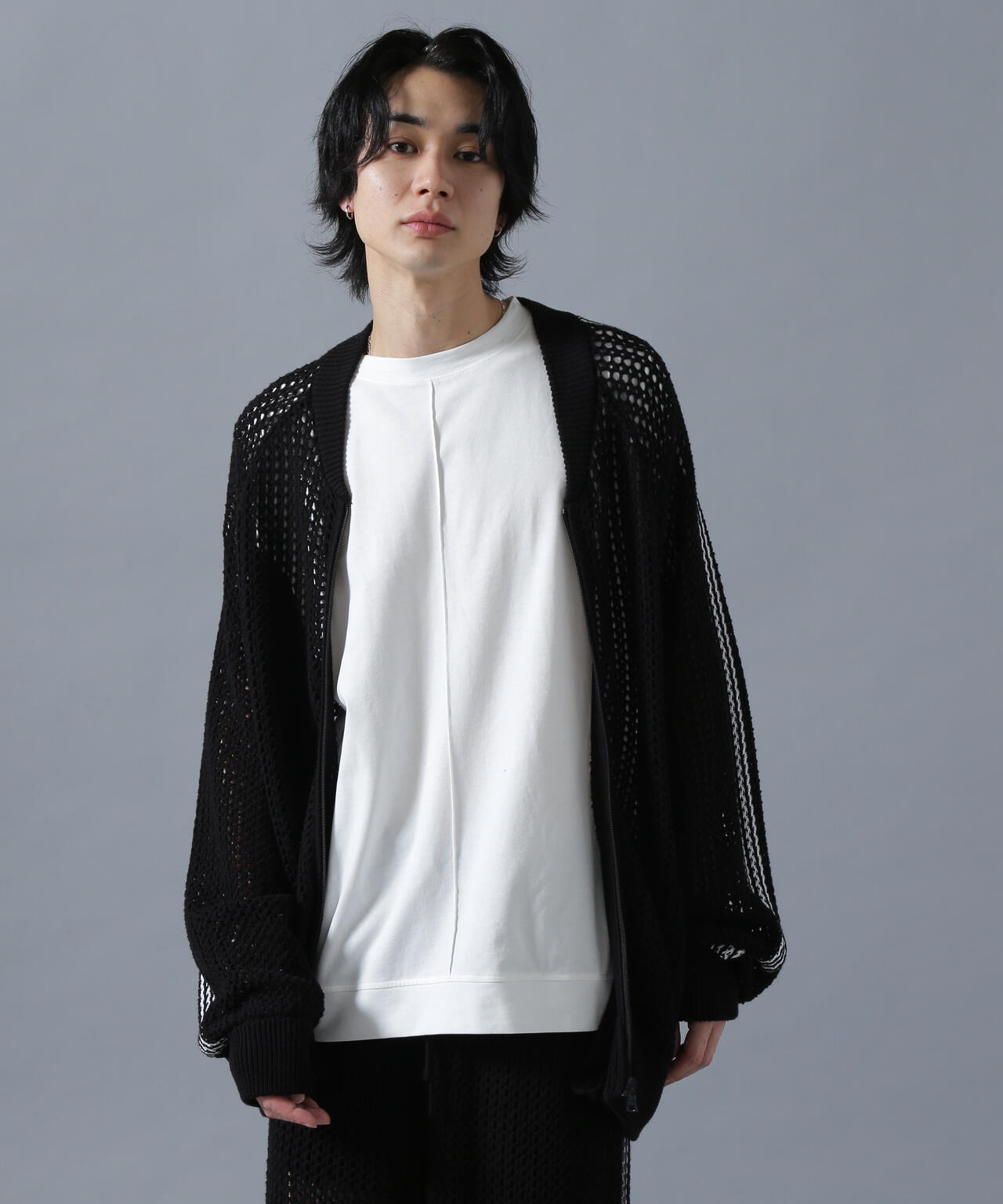 DankeSchon/ダンケシェーン/MESHKNIT TRACK JACKET