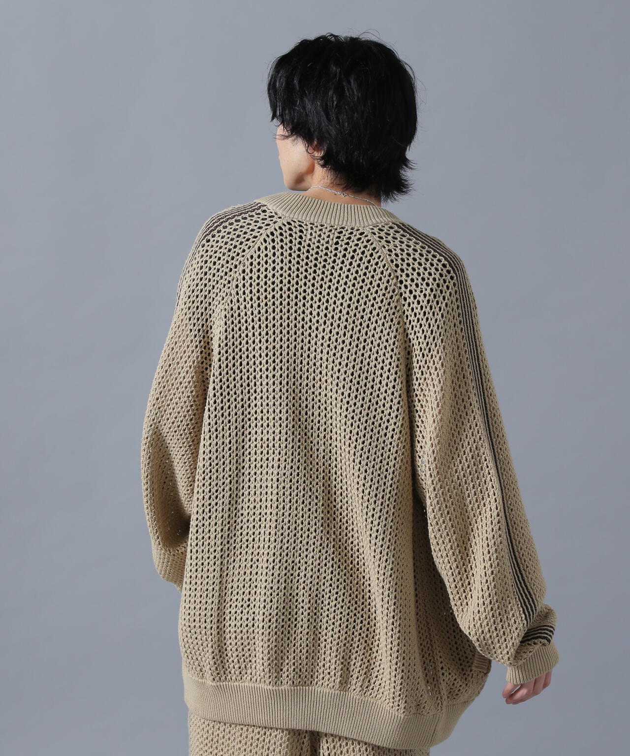 DankeSchon/ダンケシェーン/MESHKNIT TRACK JACKET