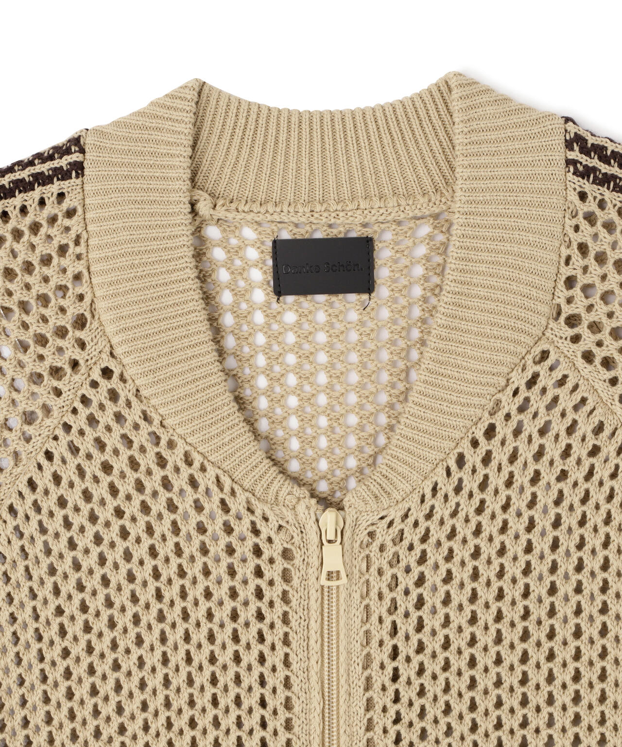DankeSchon/ダンケシェーン/MESHKNIT TRACK JACKET