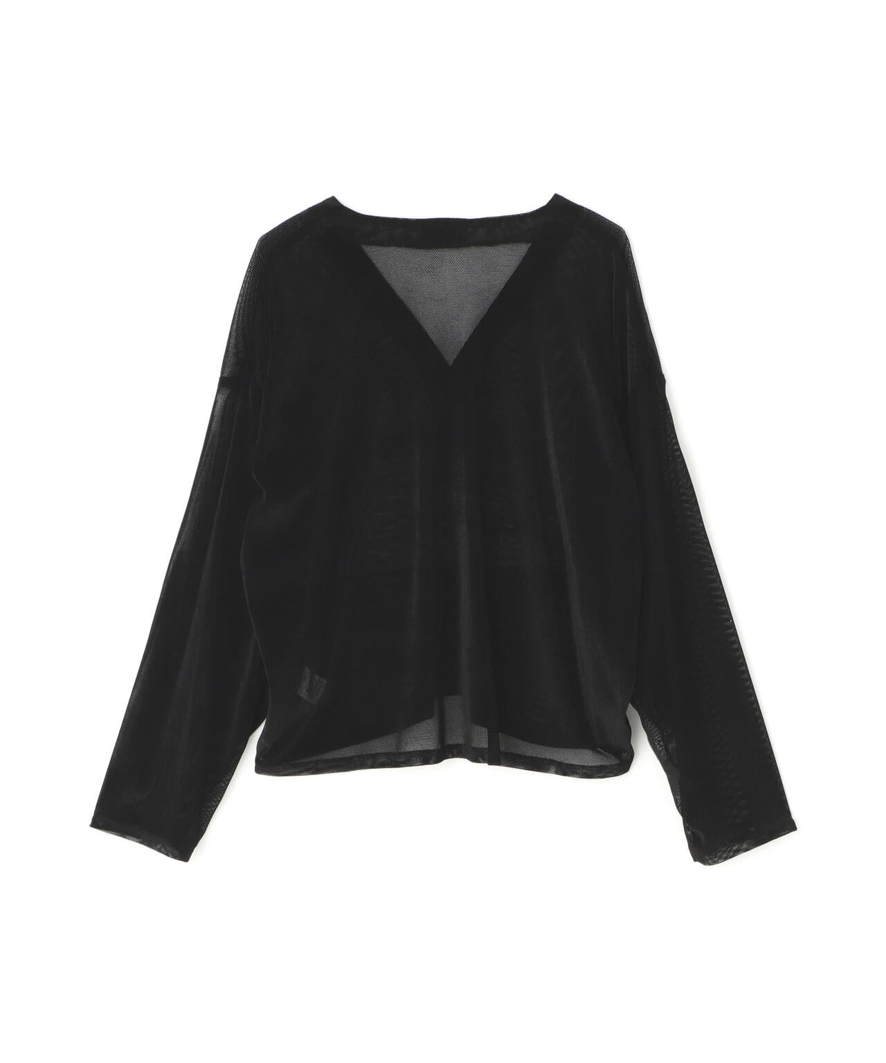 DankeSchon/ダンケシェーン/MESH VELOR CARDIGAN