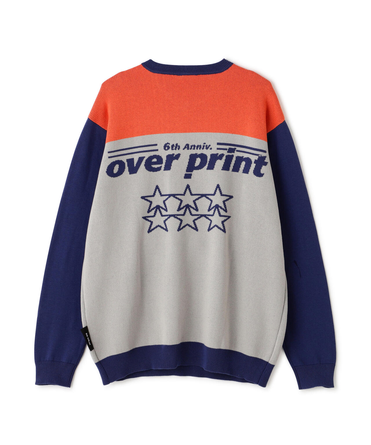 overprint/オーバープリント/78 V NECK  COTTON KNIT