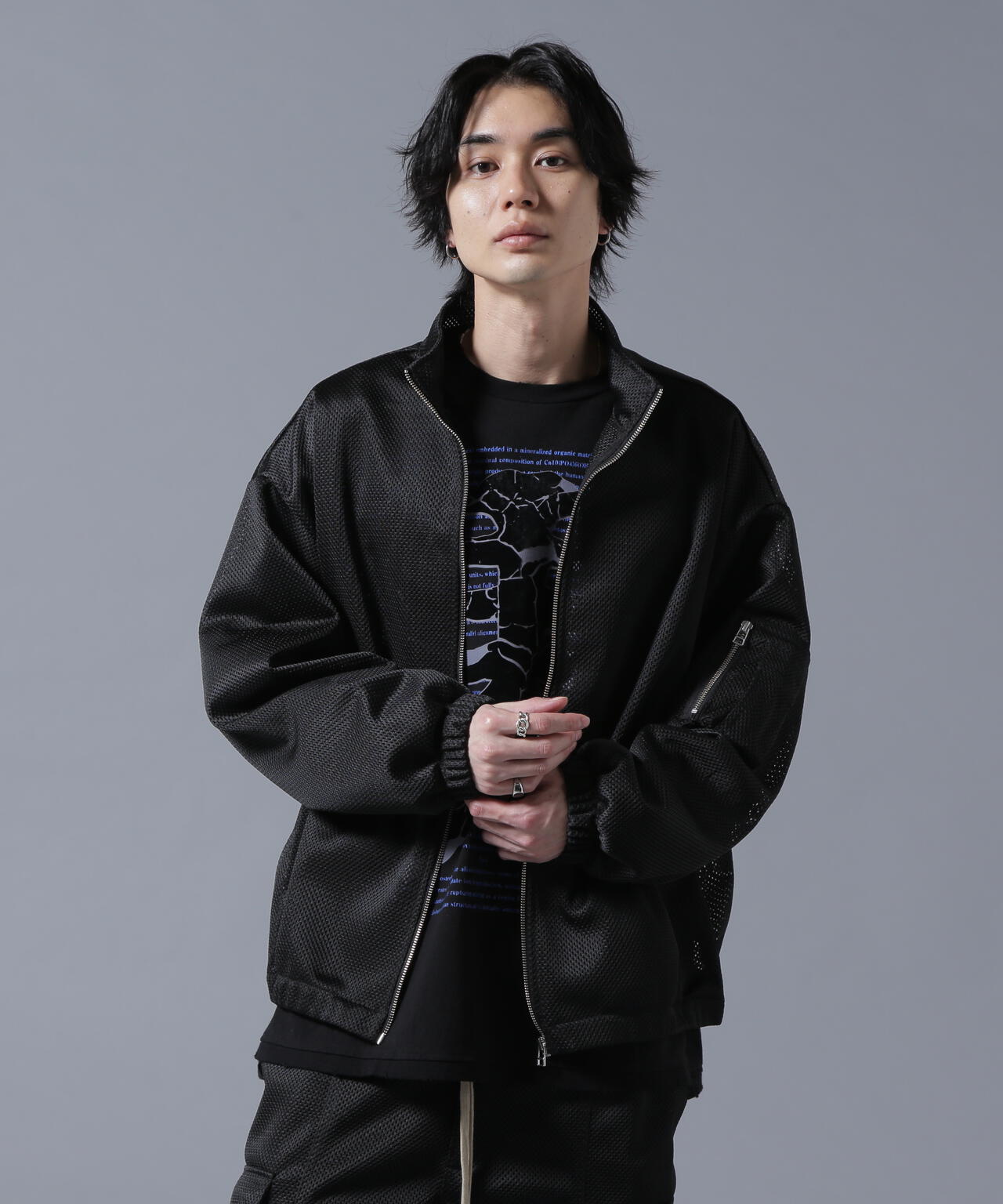 DankeSchon/ダンケシェーン/MESH STAND BLOUSON