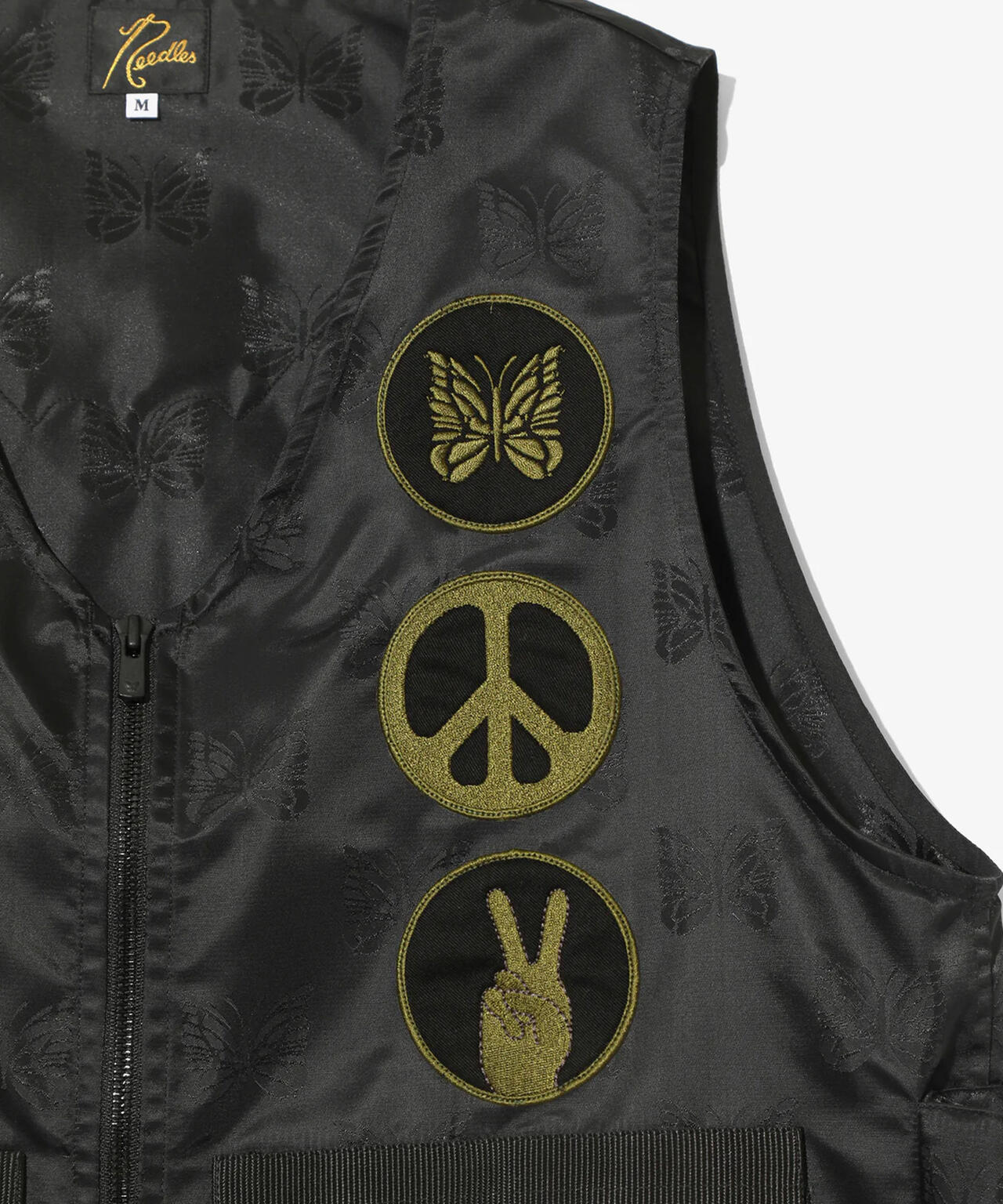 NEEDLES/ニードルズ/RADIO VEST - PAPILLON JACQUARD SATEEN