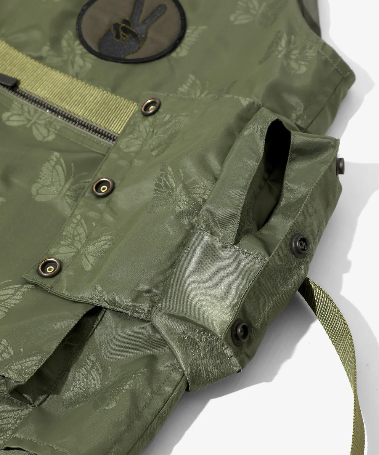 NEEDLES/ニードルズ/RADIO VEST - PAPILLON JACQUARD SATEEN