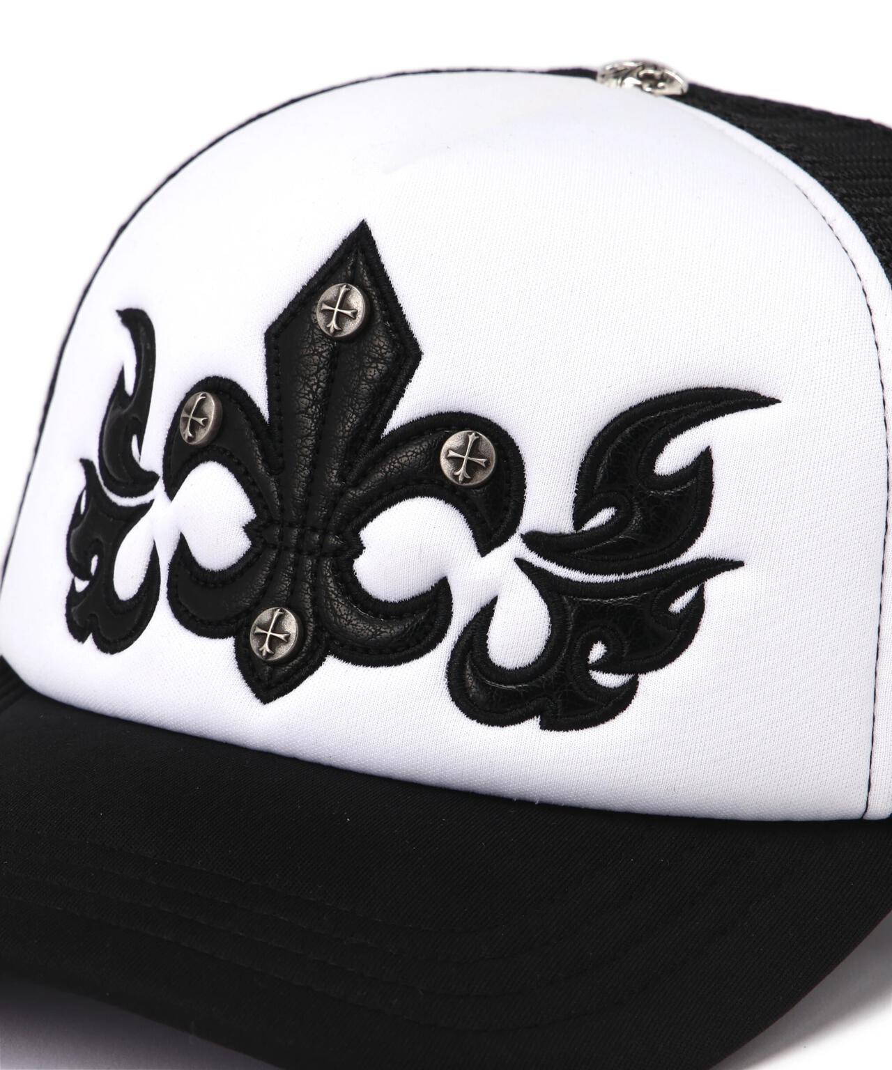 SUPPLIER/サプライヤー/FLEUR LEATHER PATCH MESH CAP