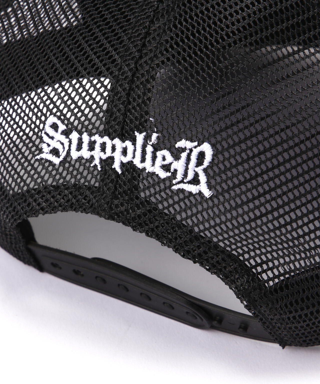 SUPPLIER/サプライヤー/FLEUR LEATHER PATCH MESH CAP