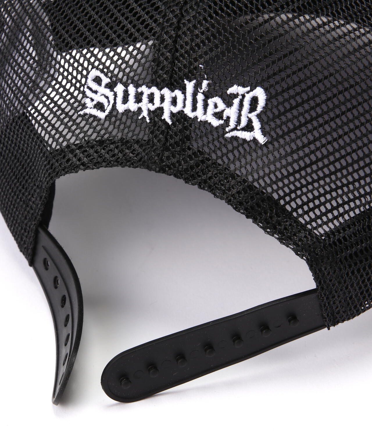 SUPPLIER/サプライヤー/FLEUR LEATHER PATCH MESH CAP